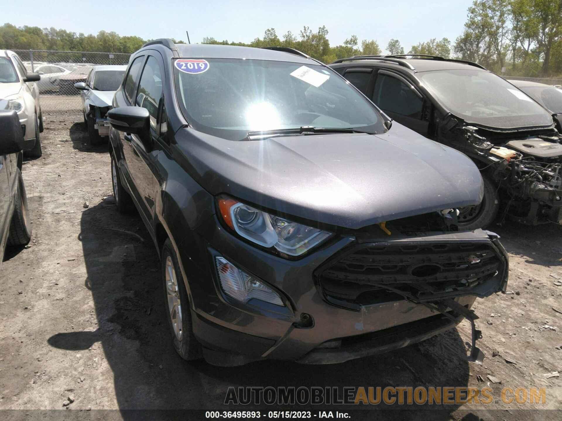 MAJ3S2GE8KC307122 FORD ECOSPORT 2019