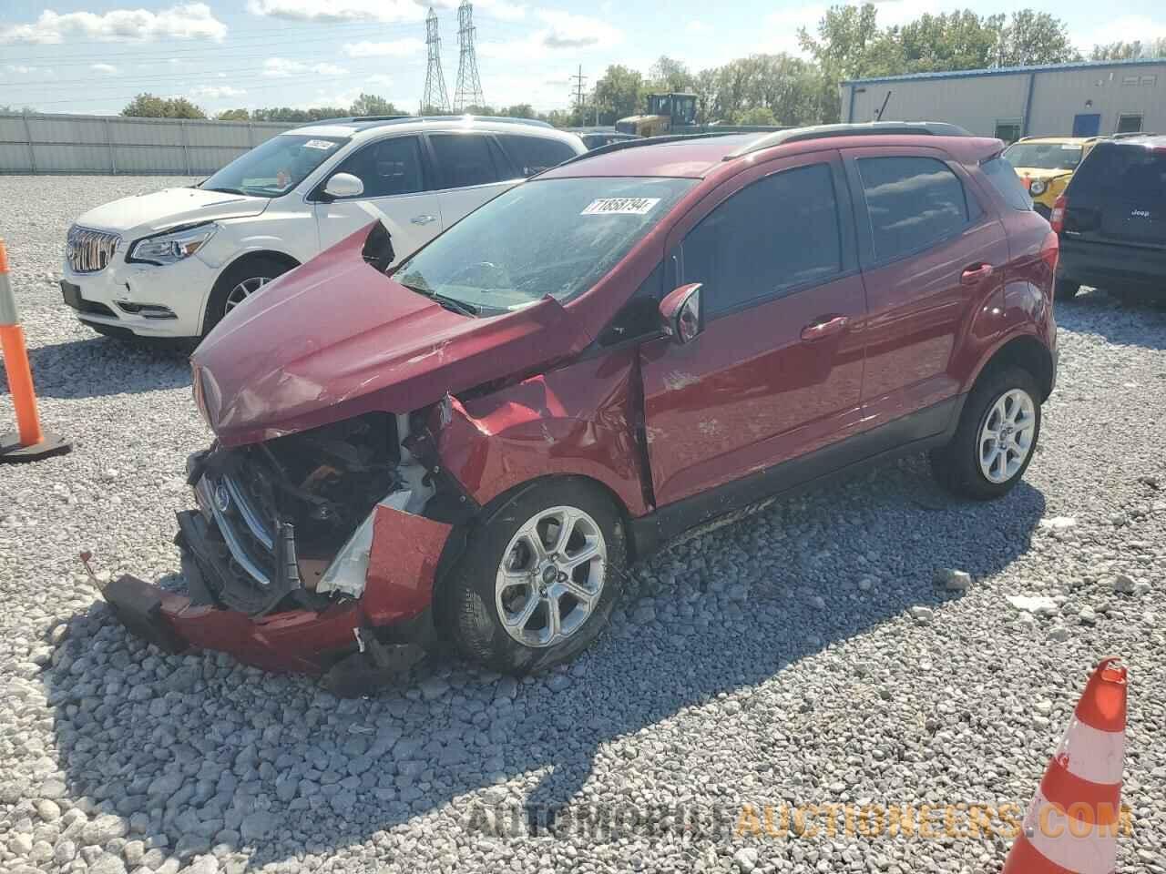 MAJ3S2GE8LC331440 FORD ECOSPORT 2020