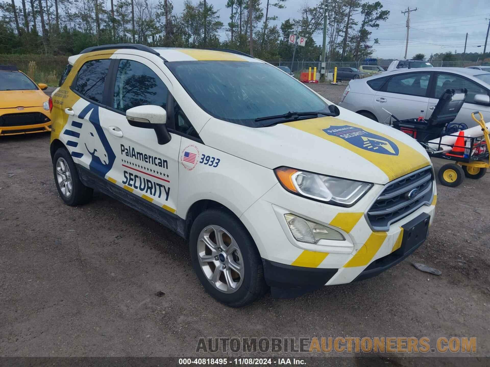 MAJ3S2GE8LC333933 FORD ECOSPORT 2020