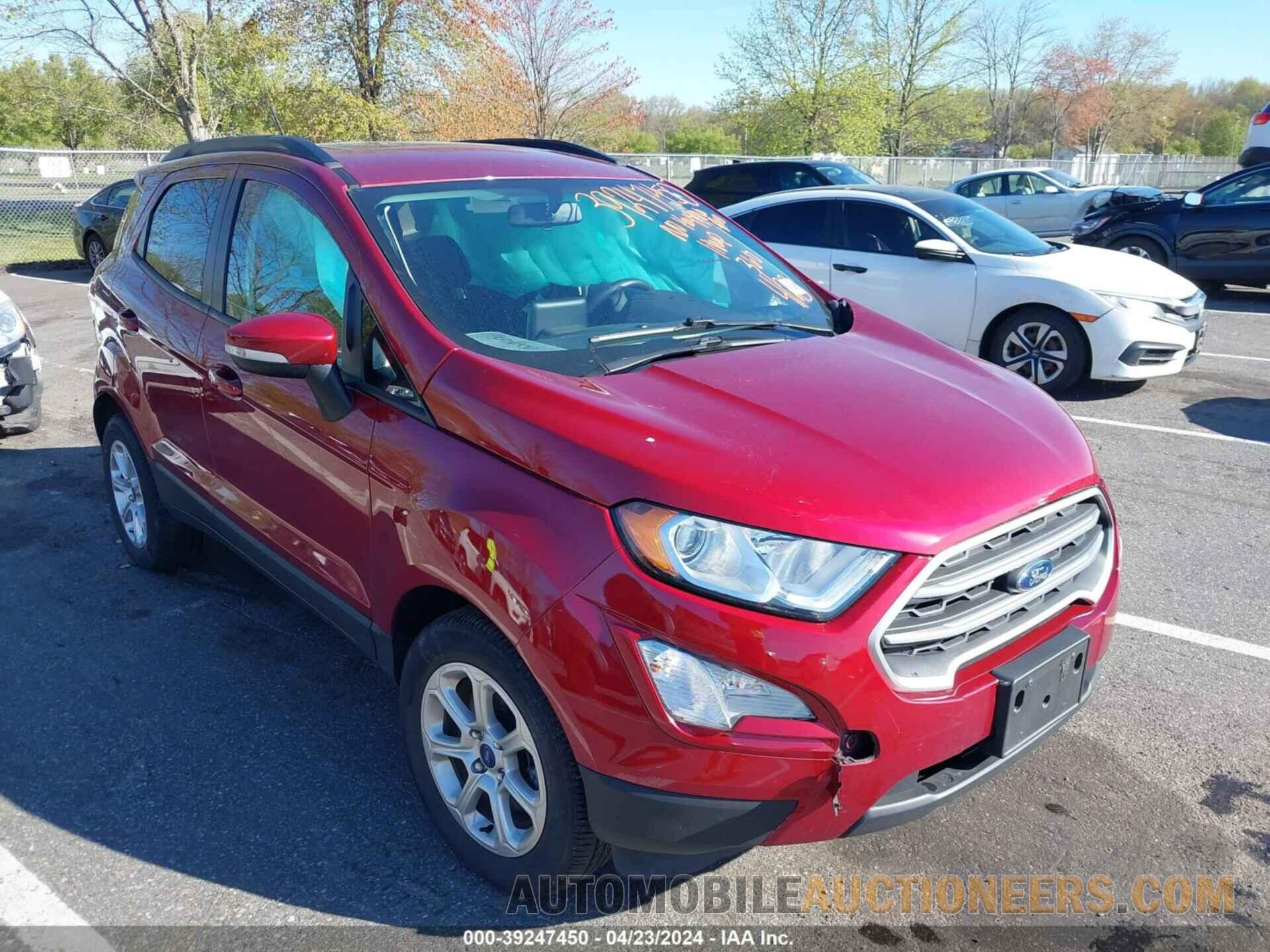 MAJ3S2GE8LC359268 FORD ECOSPORT 2020