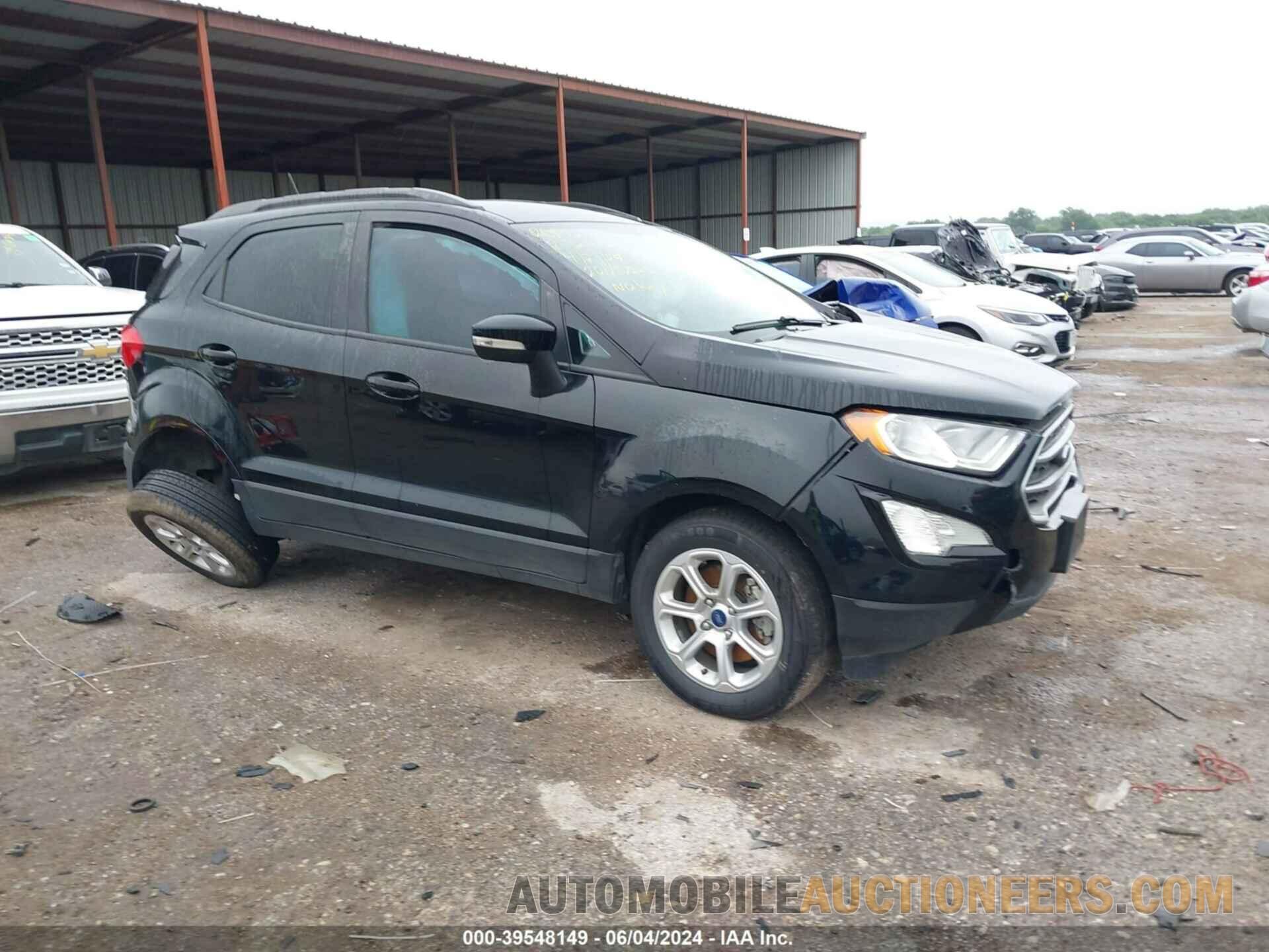 MAJ3S2GE8LC378337 FORD ECOSPORT 2020