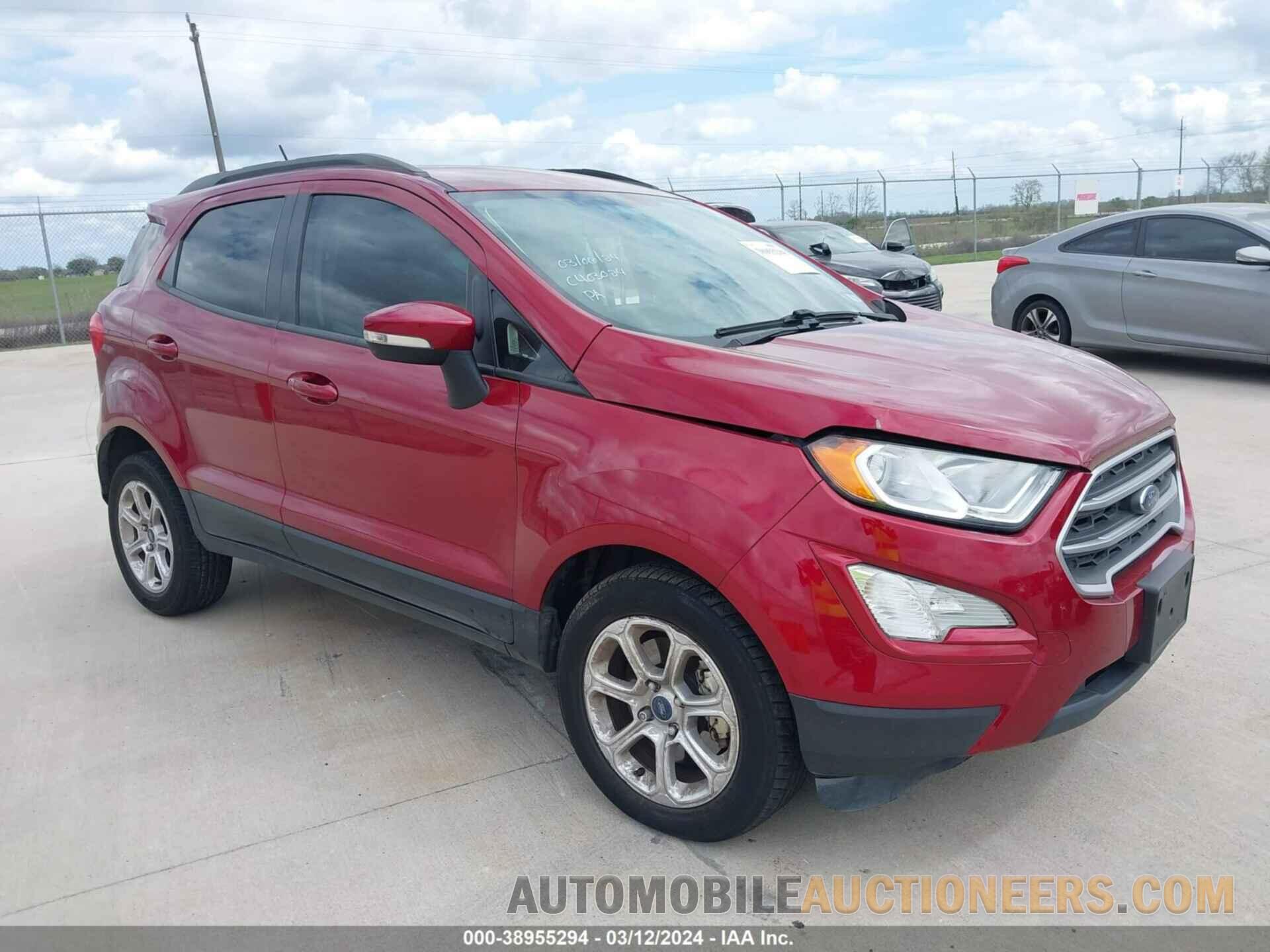 MAJ3S2GE8LC394828 FORD ECOSPORT 2020