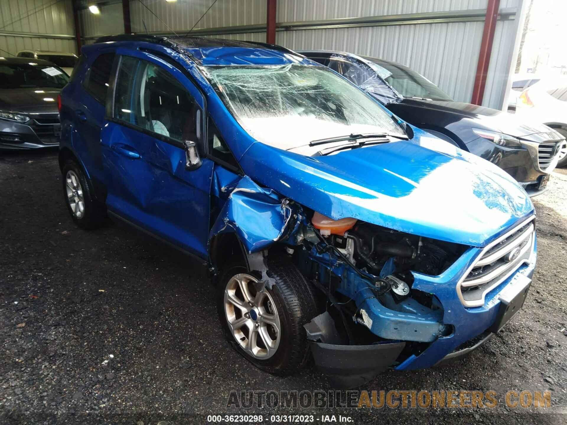 MAJ3S2GE8MC446671 FORD ECOSPORT 2021