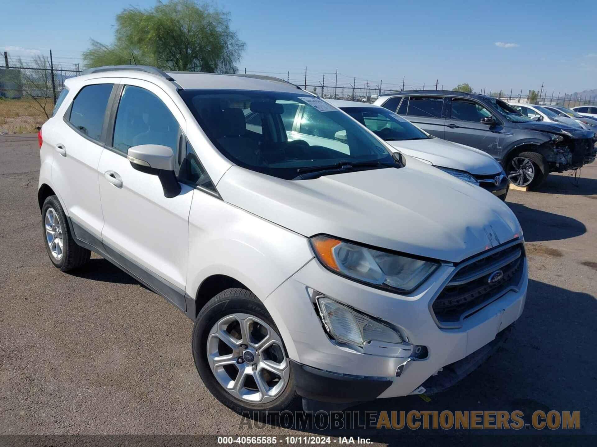 MAJ3S2GE9KC254091 FORD ECOSPORT 2019