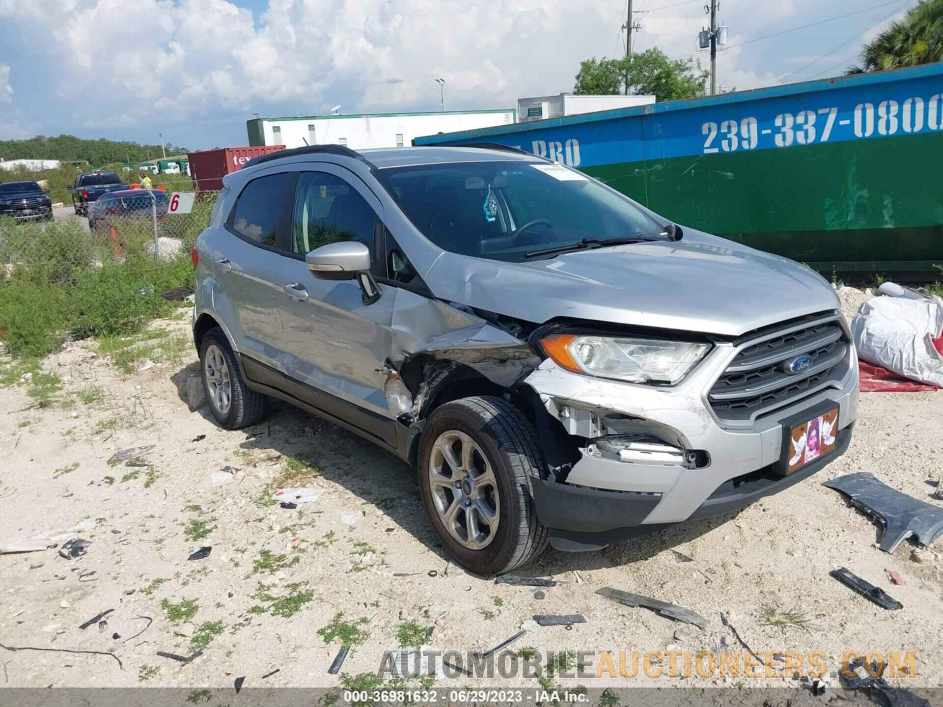 MAJ3S2GE9KC263888 FORD ECOSPORT 2019