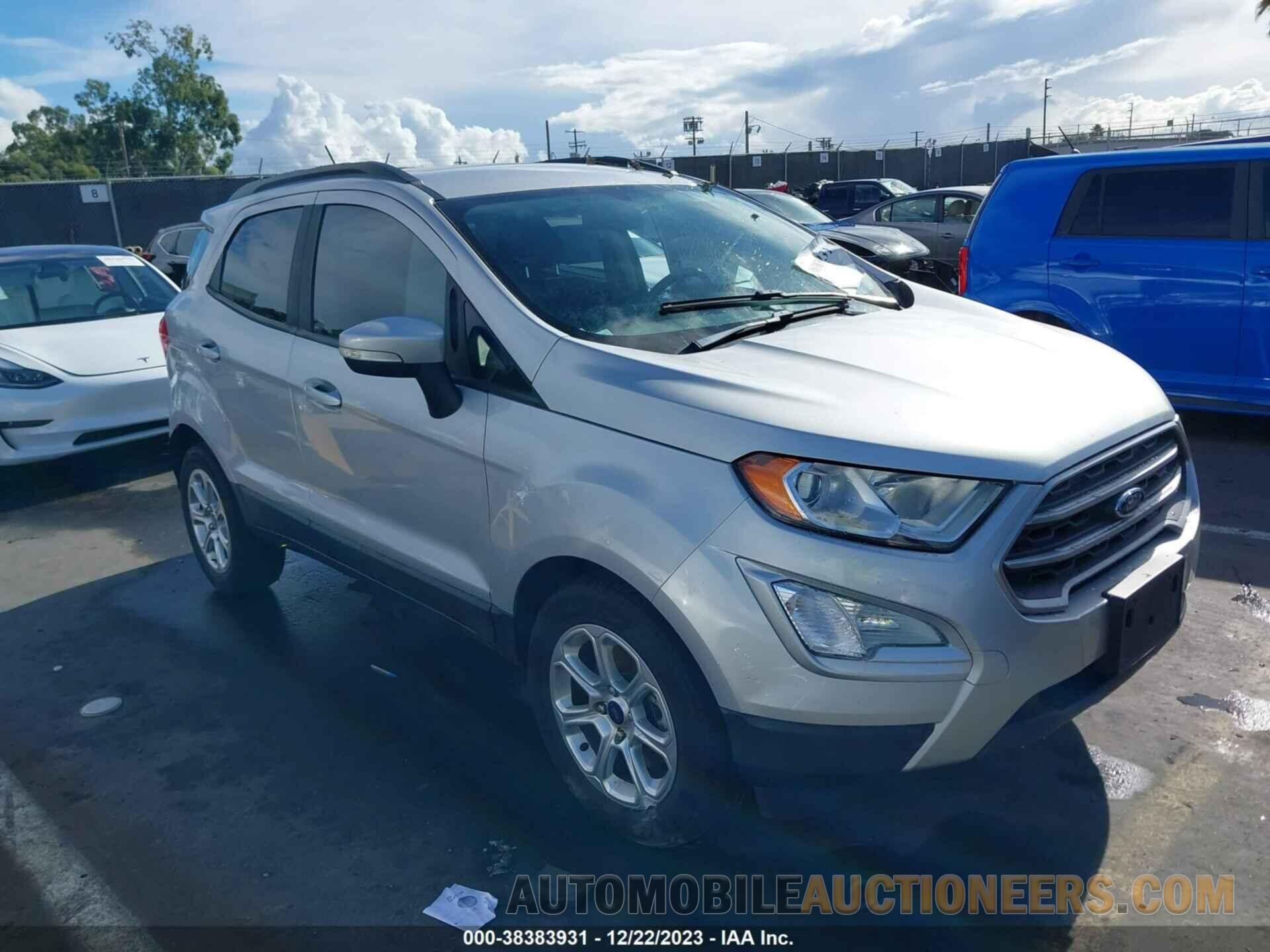 MAJ3S2GE9KC270288 FORD ECOSPORT 2019