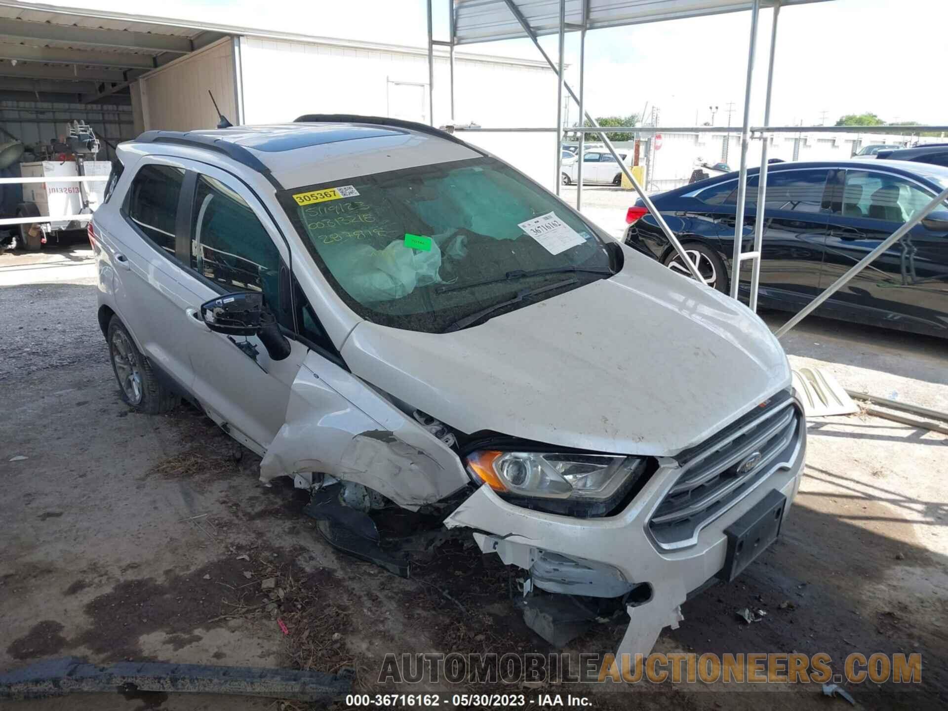 MAJ3S2GE9KC287818 FORD ECOSPORT 2019