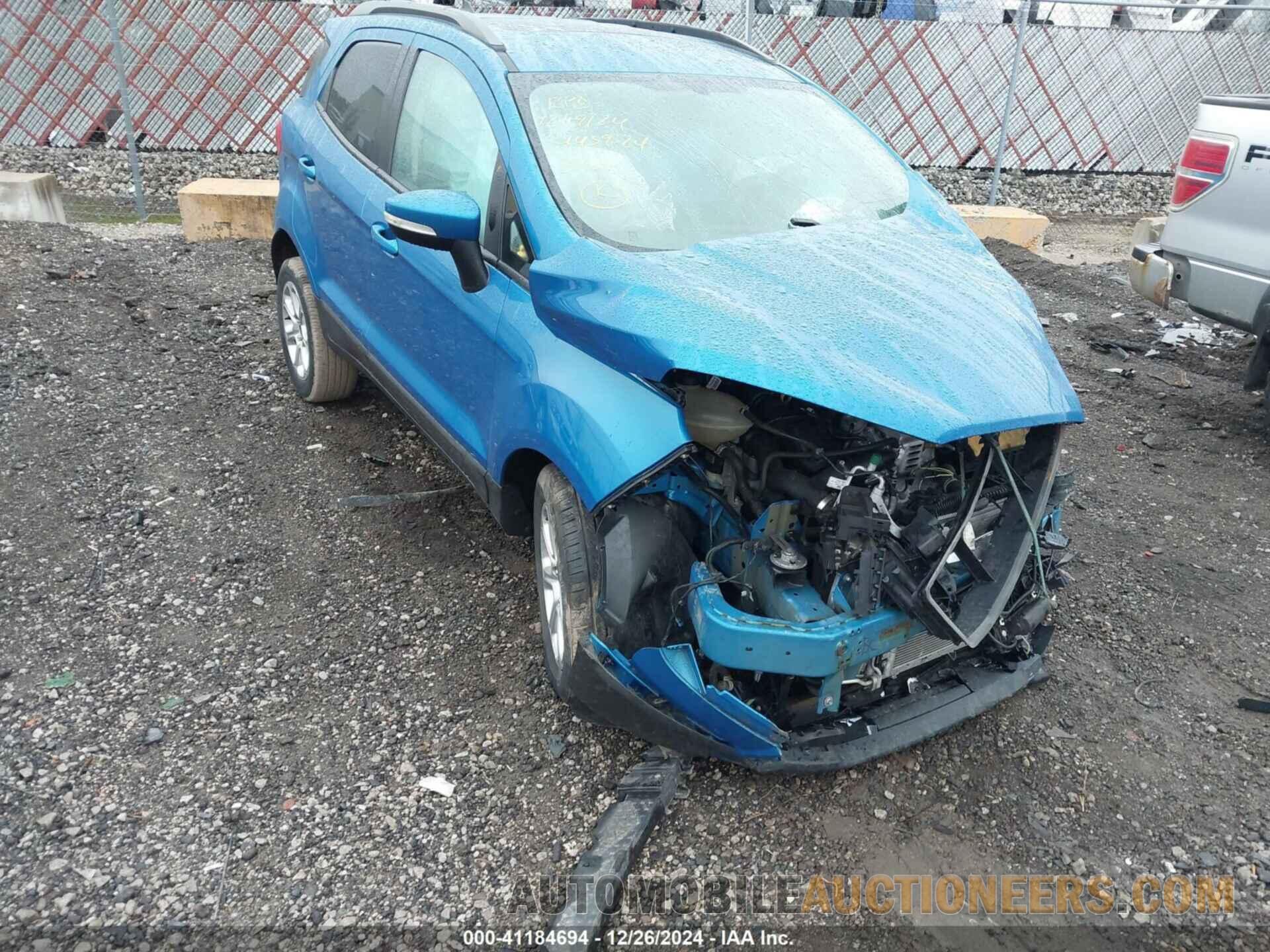 MAJ3S2GE9KC303726 FORD ECOSPORT 2019