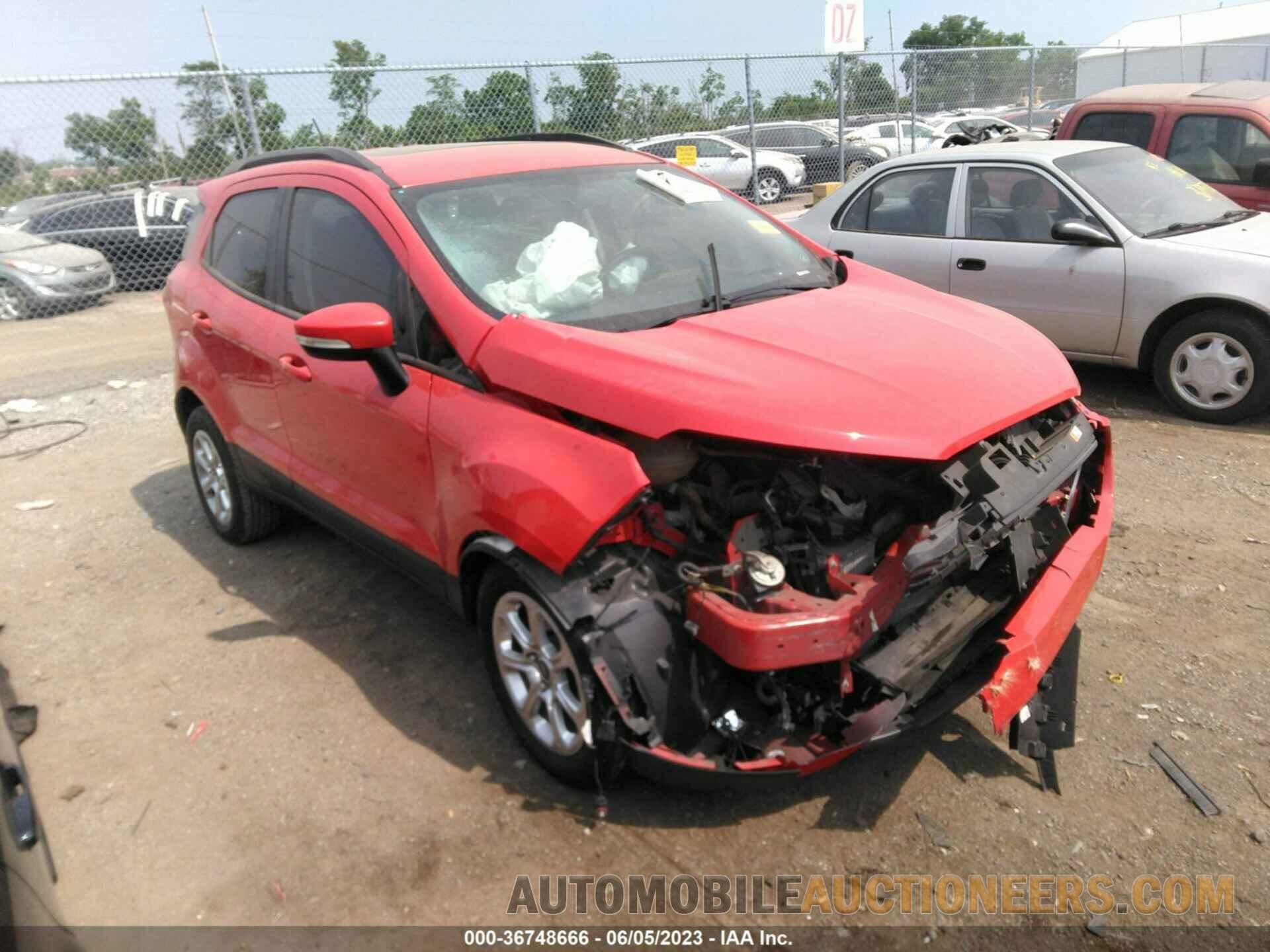 MAJ3S2GE9LC316347 FORD ECOSPORT 2020