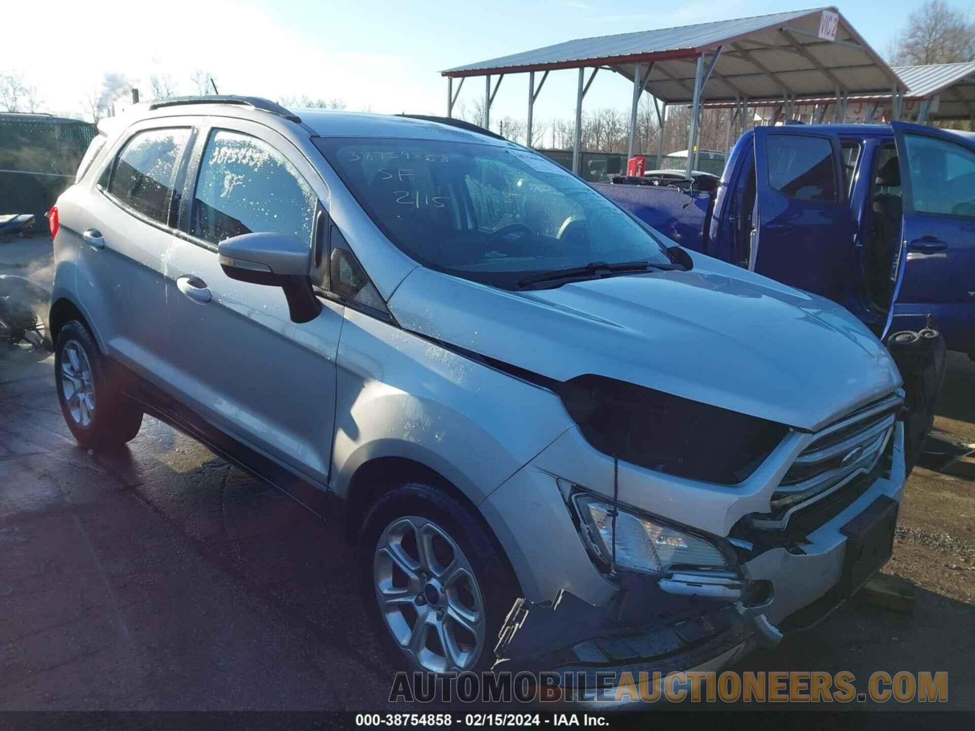 MAJ3S2GE9LC326778 FORD ECOSPORT 2020