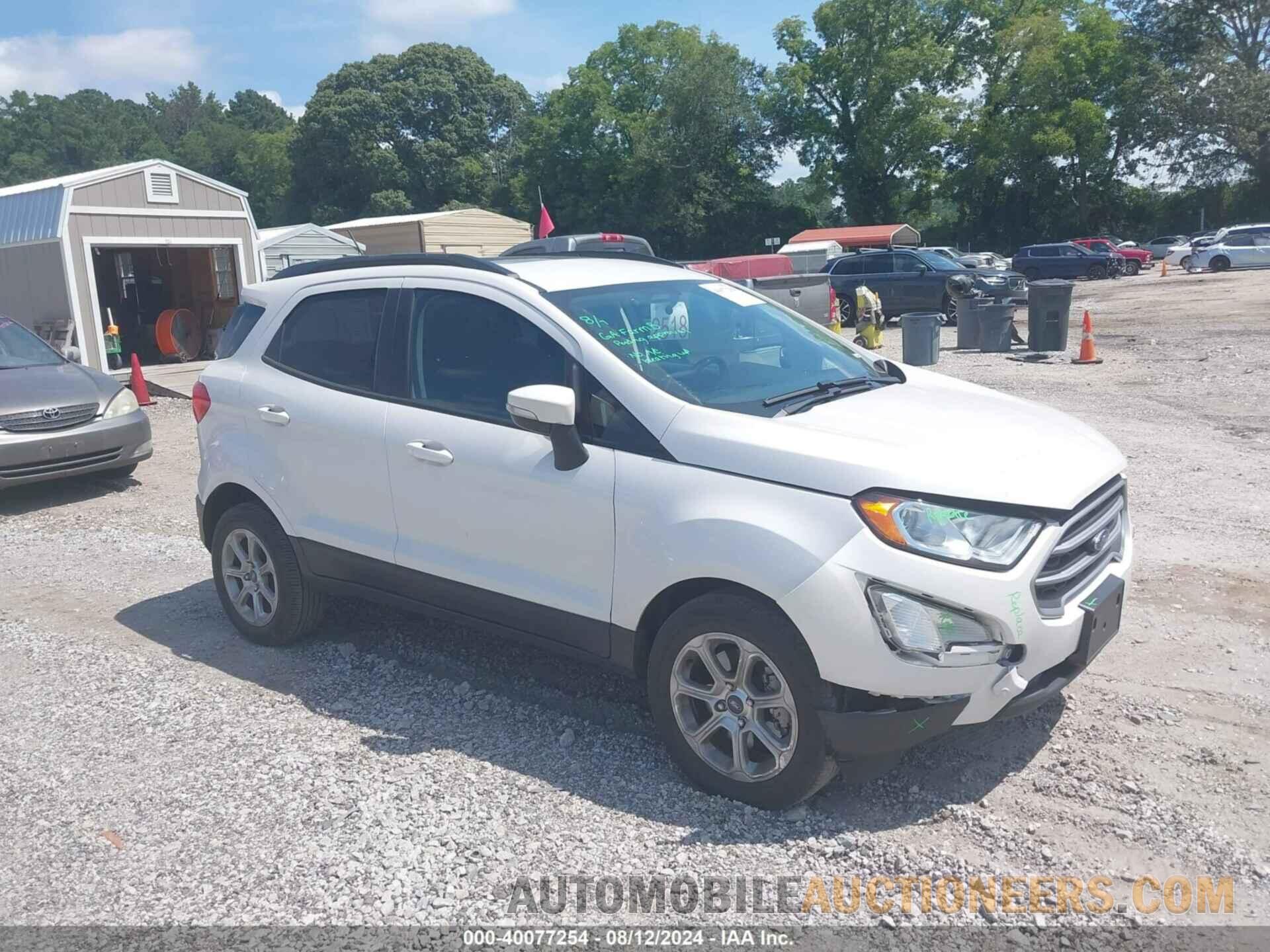 MAJ3S2GE9LC336940 FORD ECOSPORT 2020