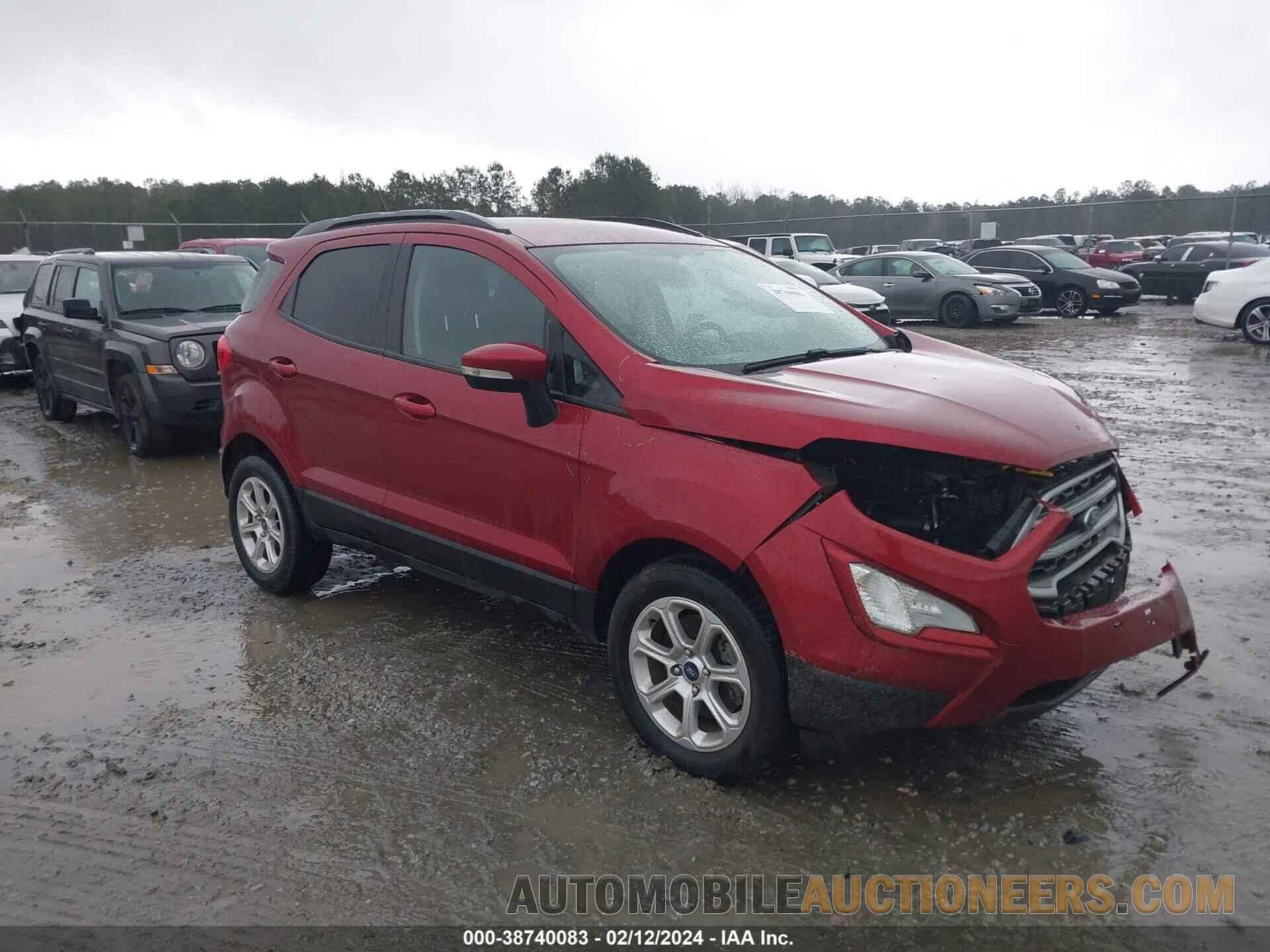 MAJ3S2GE9LC345542 FORD ECOSPORT 2020