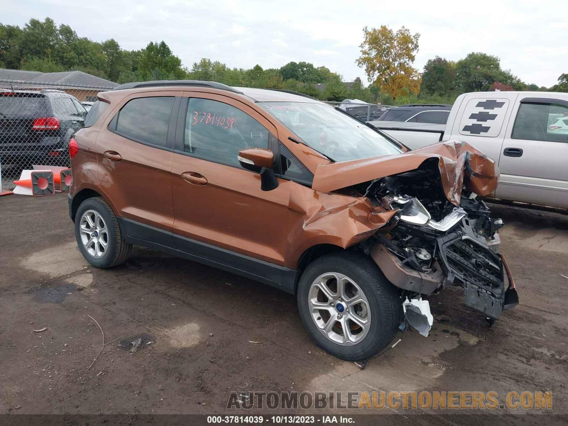 MAJ3S2GE9LC349624 FORD ECOSPORT 2020