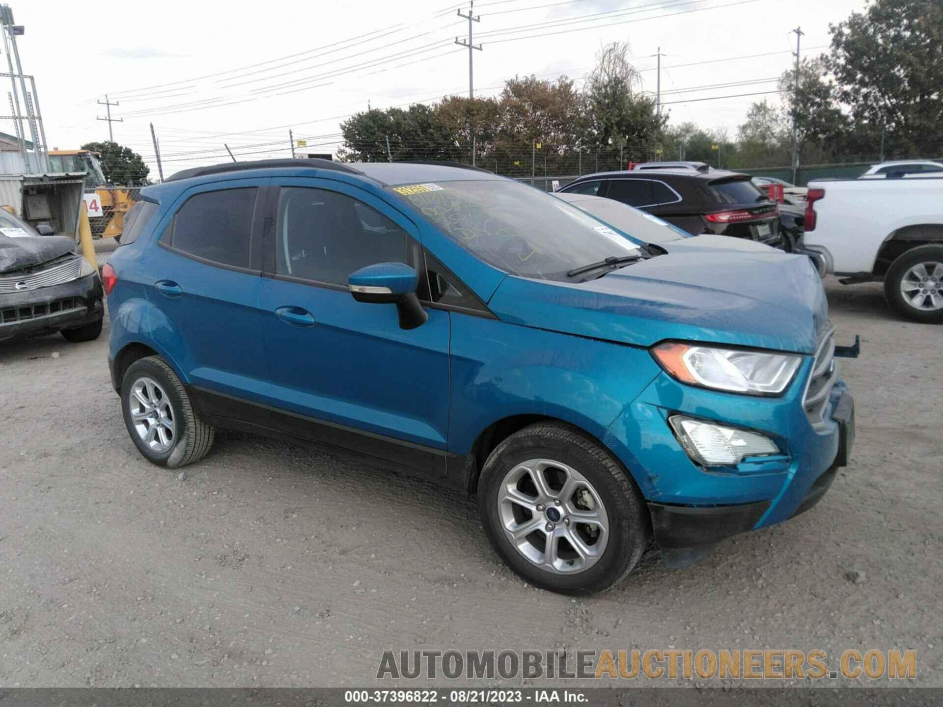 MAJ3S2GE9LC353737 FORD ECOSPORT 2020