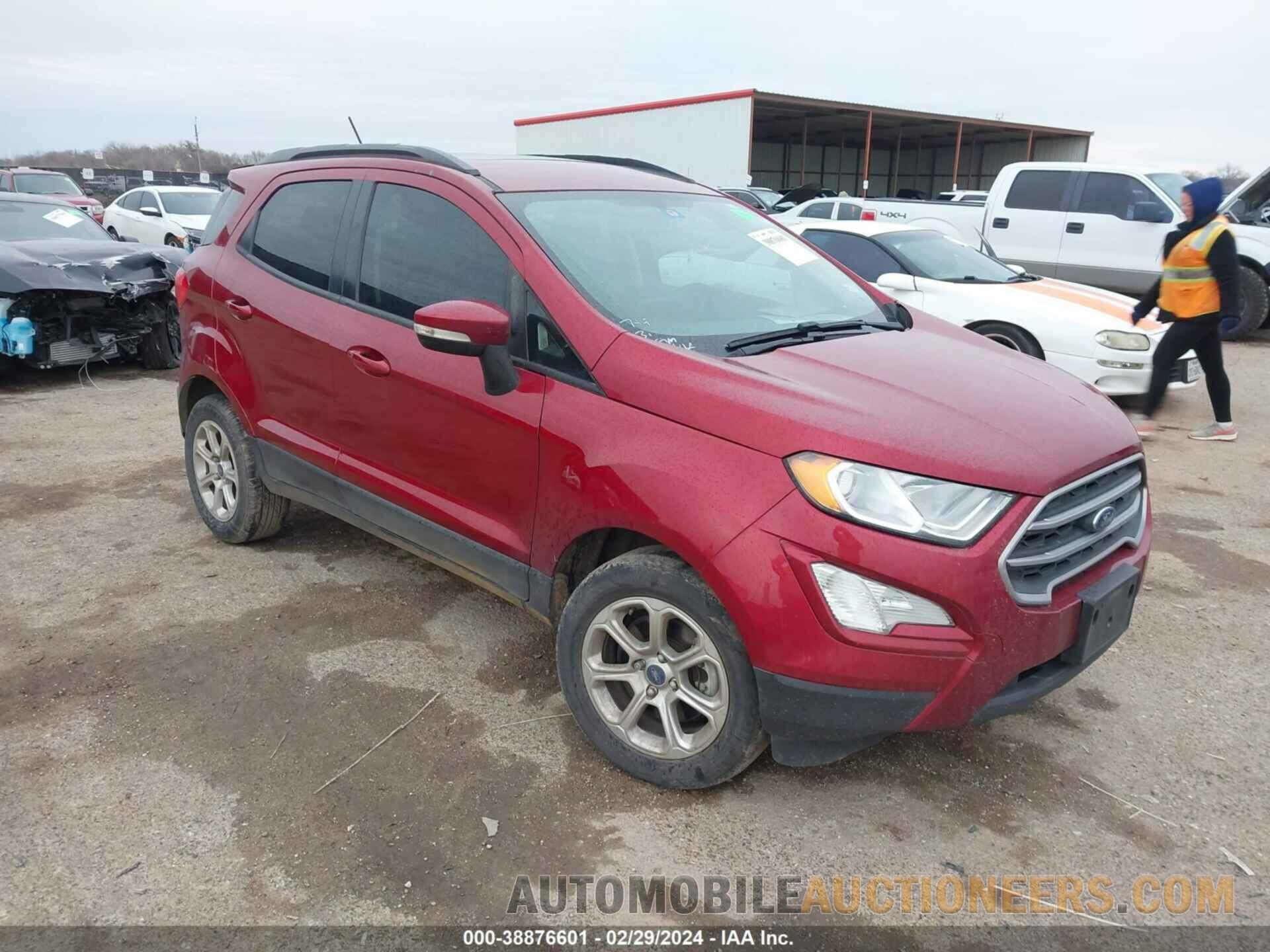 MAJ3S2GE9LC375527 FORD ECOSPORT 2020