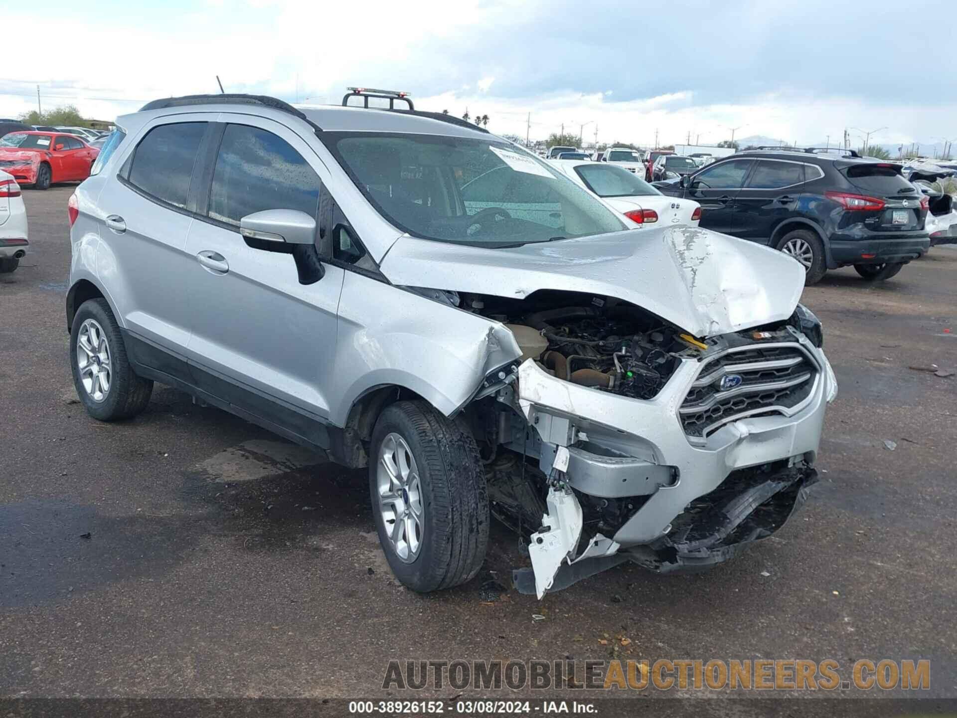 MAJ3S2GE9LC390786 FORD ECOSPORT 2020