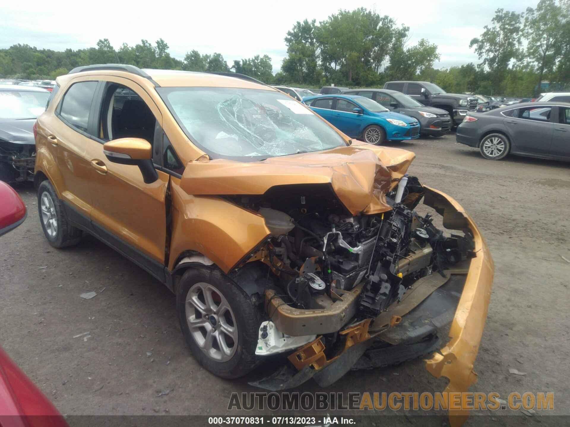 MAJ3S2GE9MC401769 FORD ECOSPORT 2021