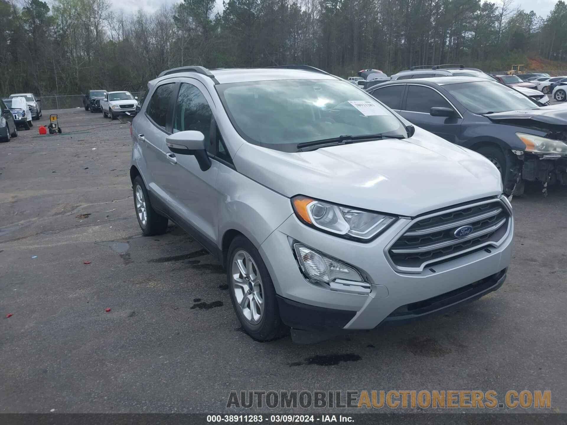 MAJ3S2GE9MC404316 FORD ECOSPORT 2021