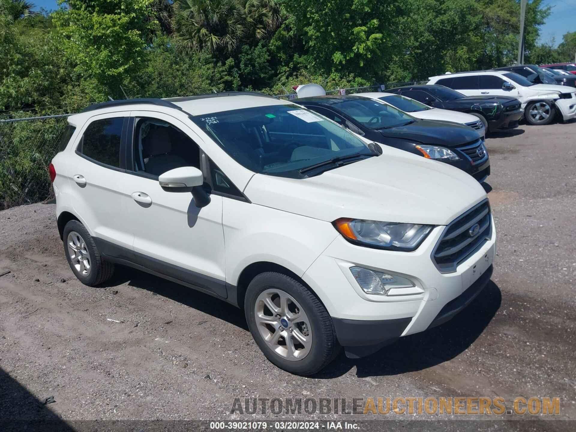 MAJ3S2GE9MC407961 FORD ECOSPORT 2021