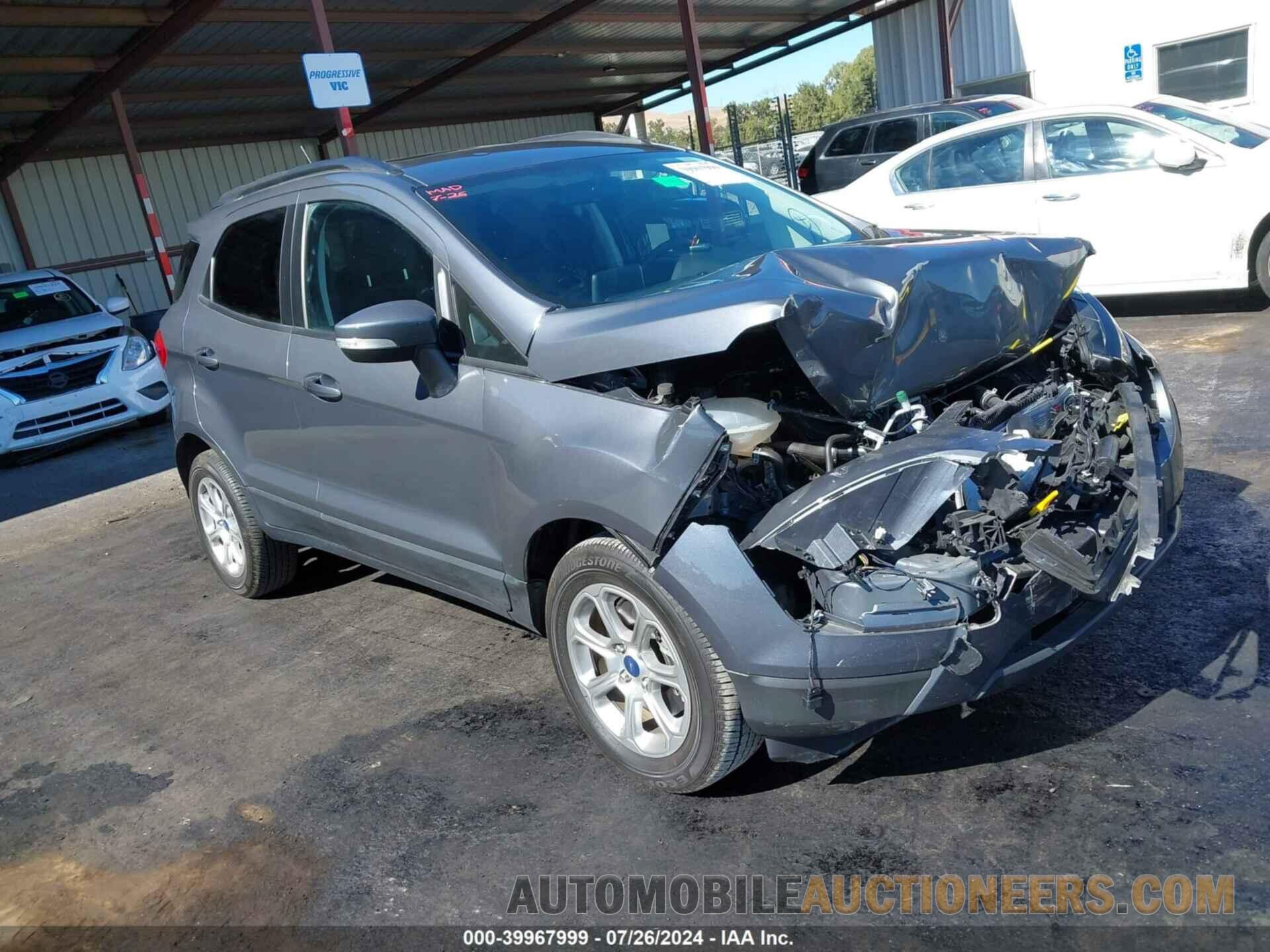 MAJ3S2GE9MC444203 FORD ECOSPORT 2021