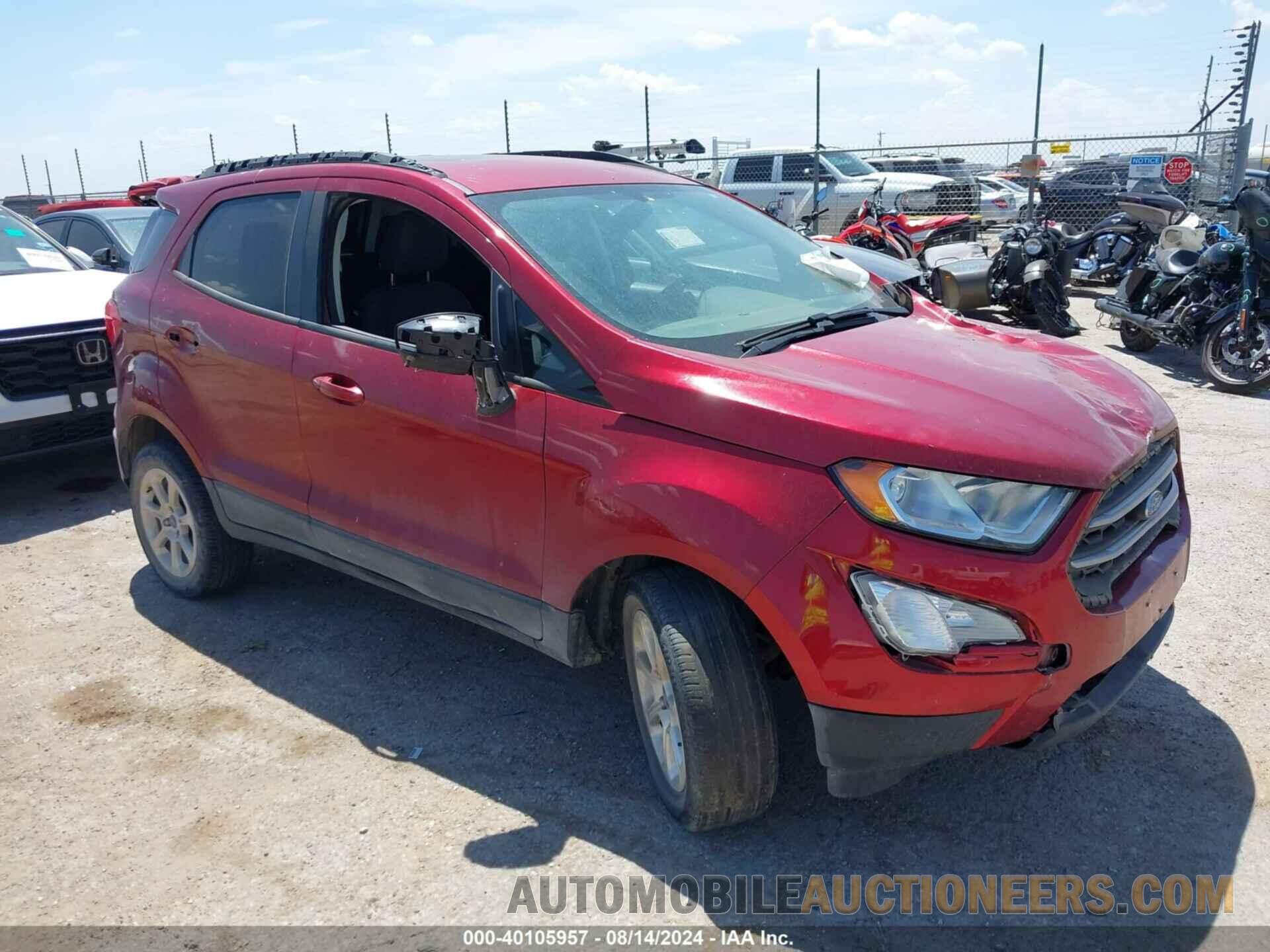 MAJ3S2GEXLC318026 FORD ECOSPORT 2020