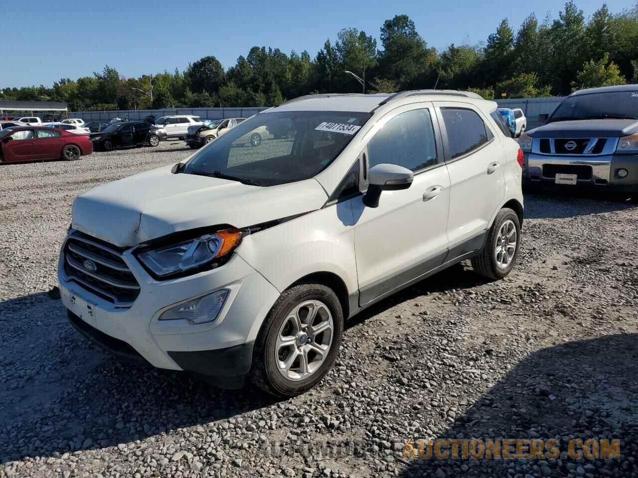 MAJ3S2GEXLC321816 FORD ECOSPORT 2020