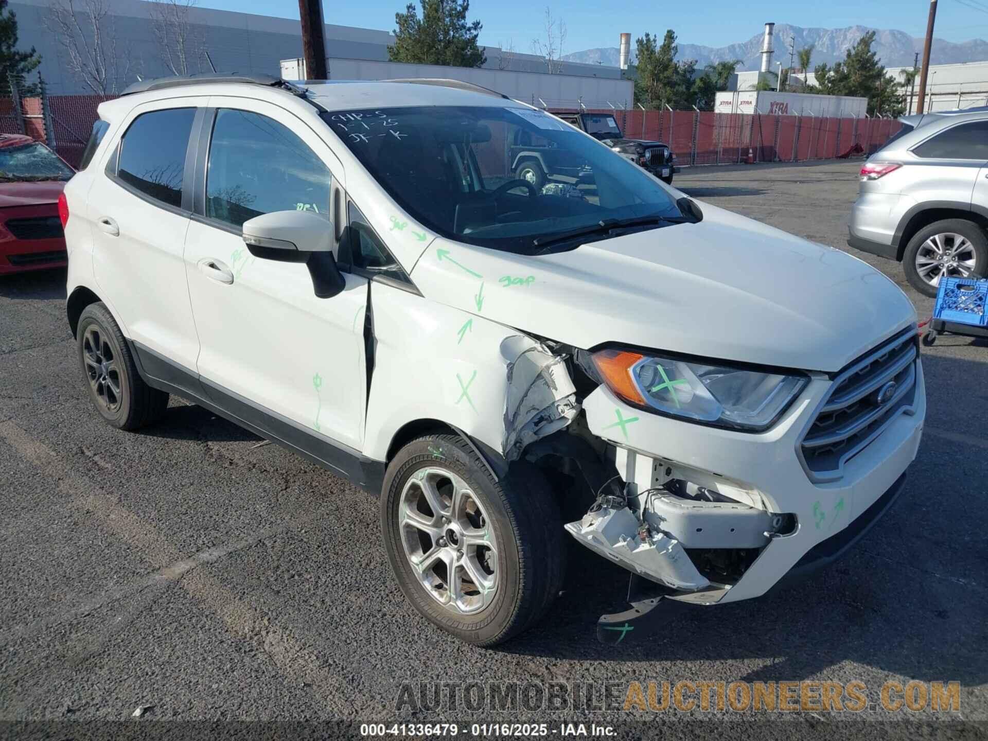 MAJ3S2GEXLC325154 FORD ECOSPORT 2020