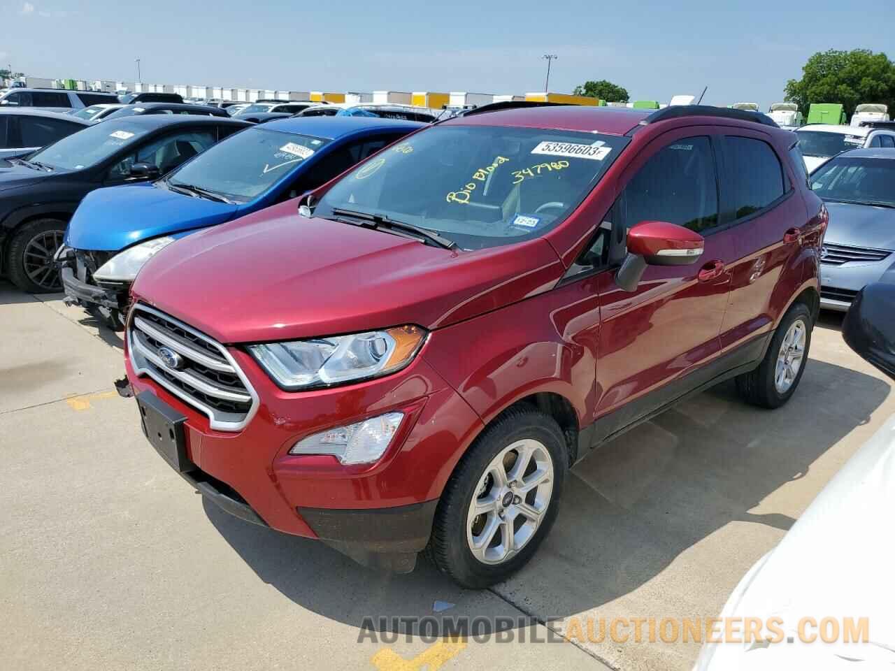 MAJ3S2GEXLC347980 FORD ECOSPORT 2020