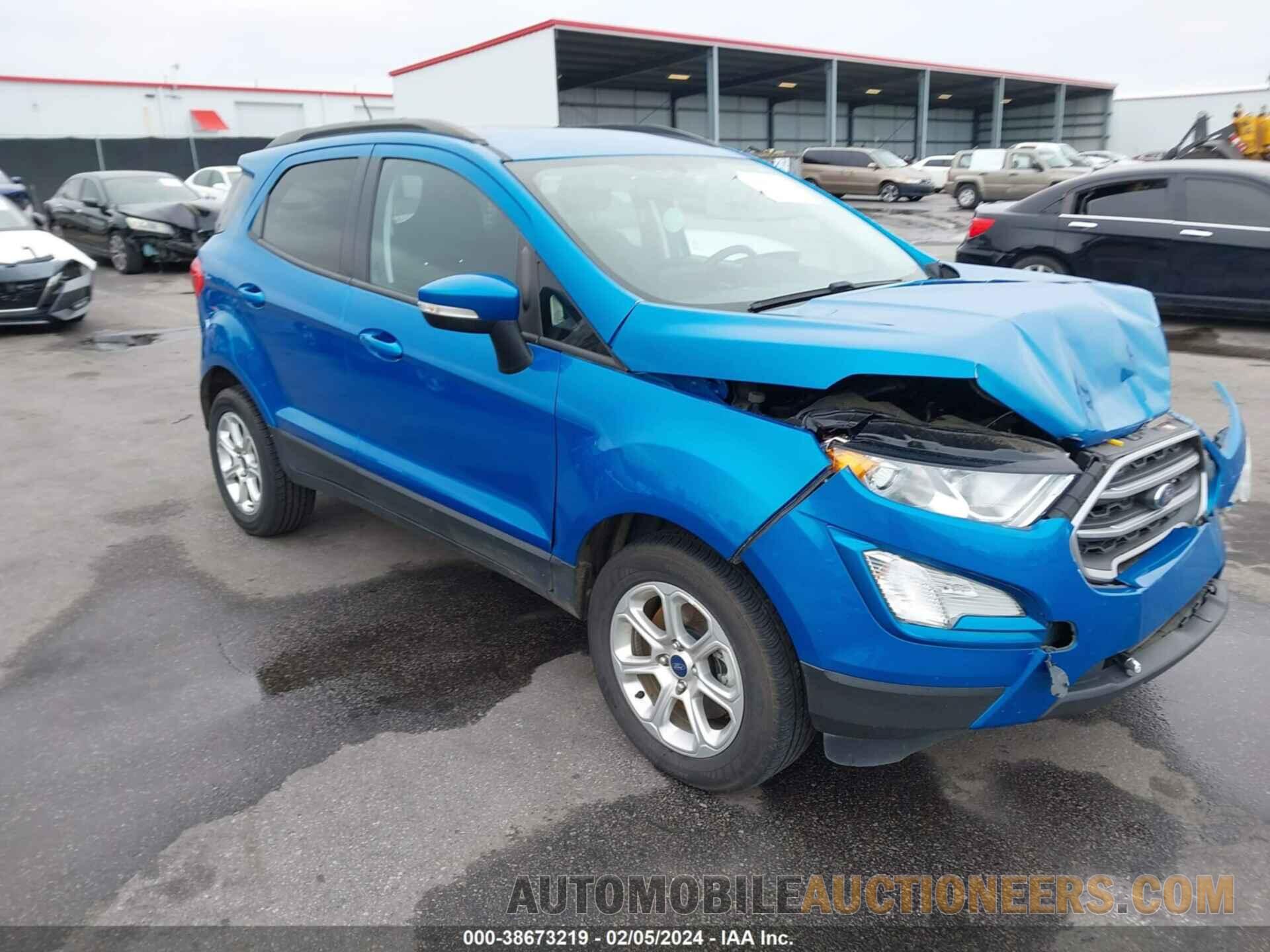 MAJ3S2GEXLC361071 FORD ECOSPORT 2020