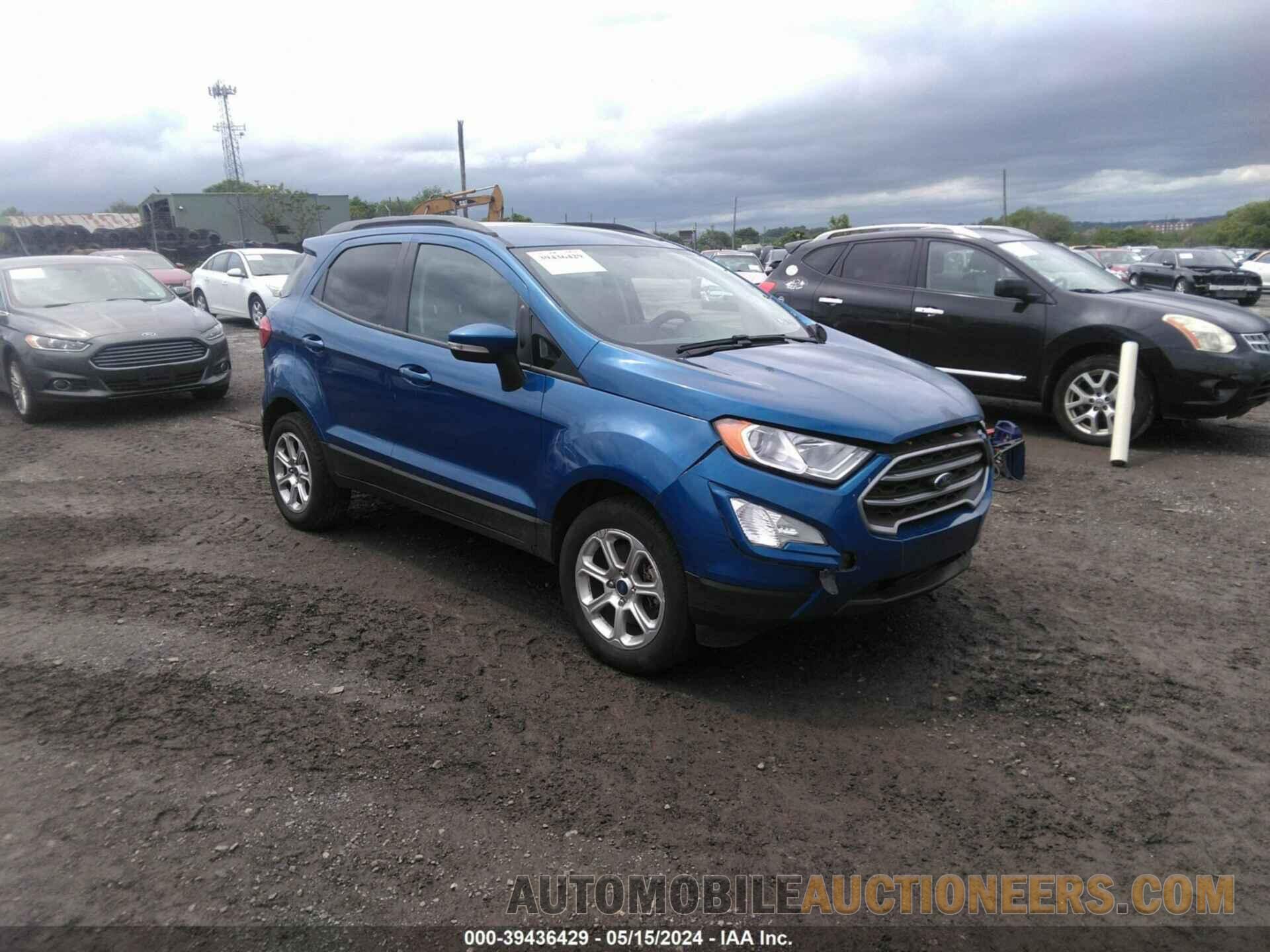 MAJ3S2GEXLC366514 FORD ECOSPORT 2020