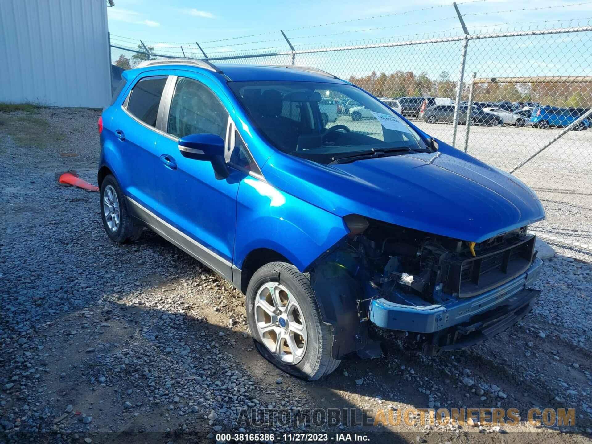 MAJ3S2GEXLC367033 FORD ECOSPORT 2020