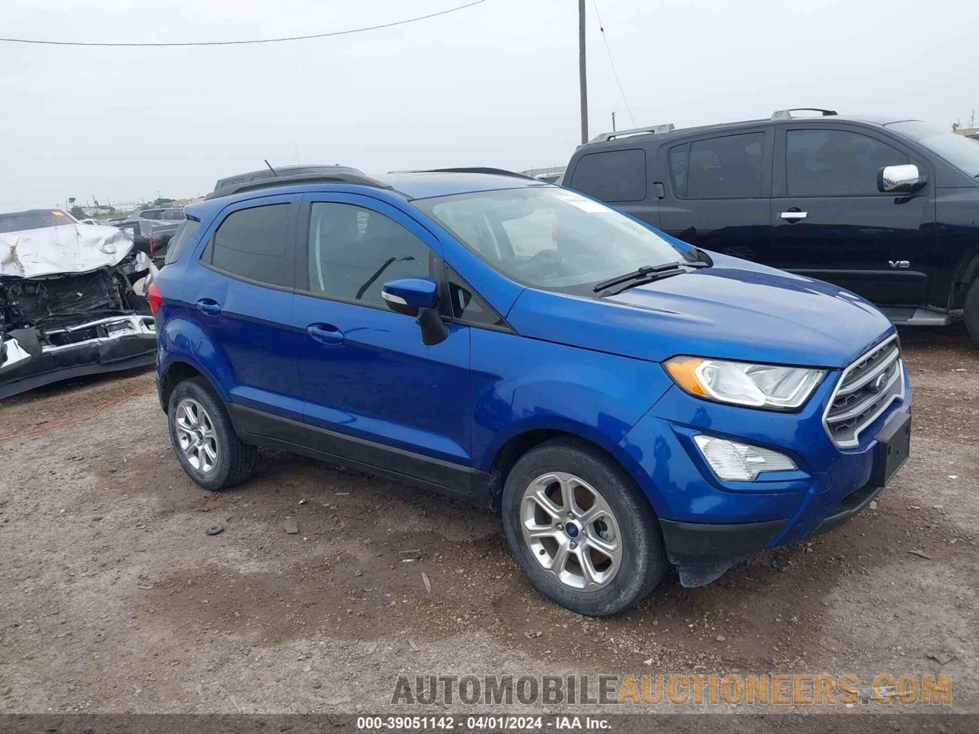 MAJ3S2GEXLC382177 FORD ECOSPORT 2020