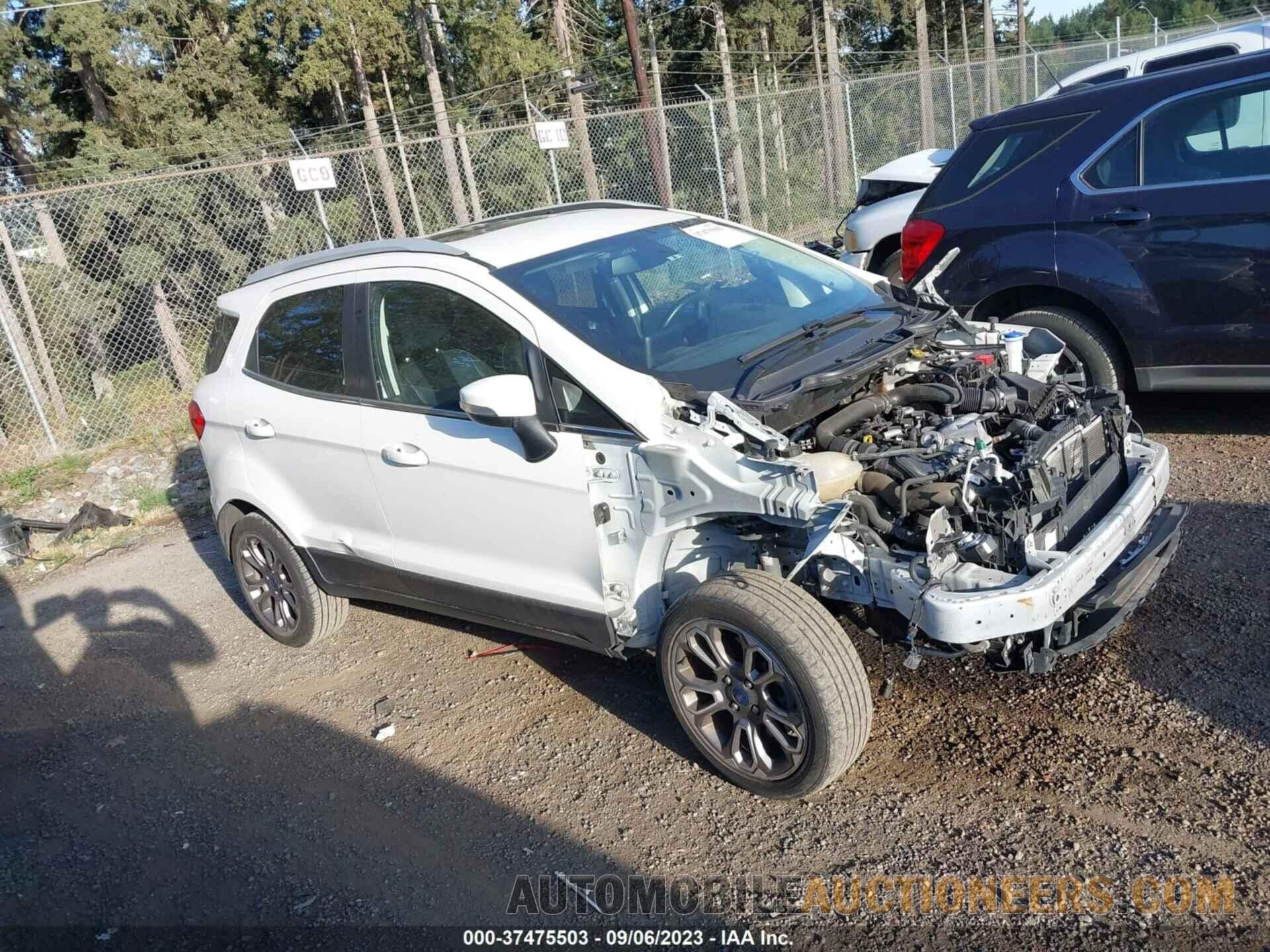 MAJ3S2KE4KC251171 FORD ECOSPORT 2019