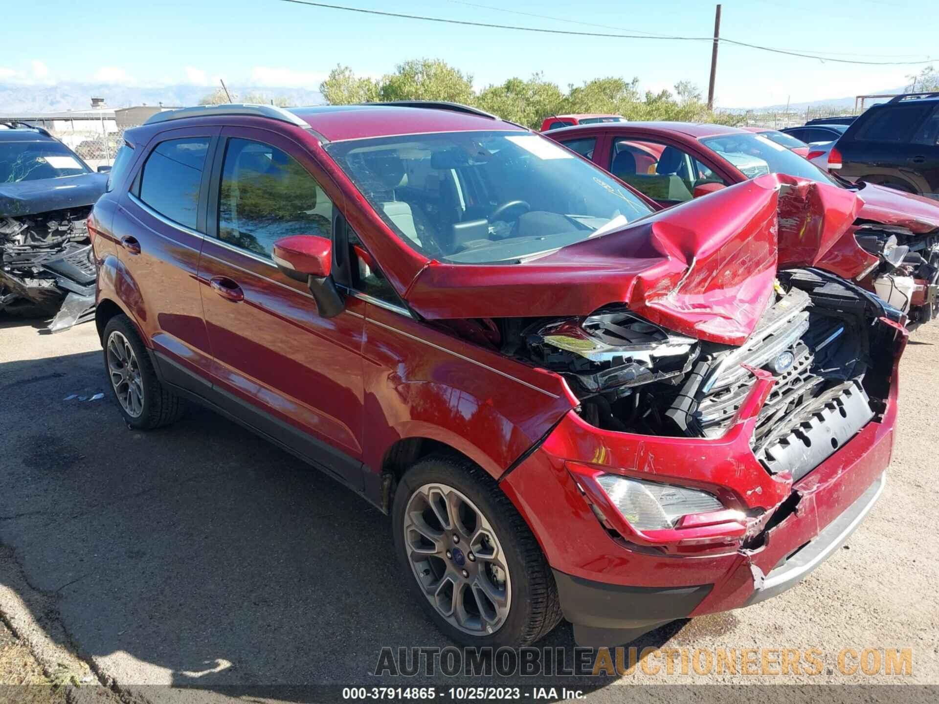 MAJ3S2KE5MC443685 FORD ECOSPORT 2021