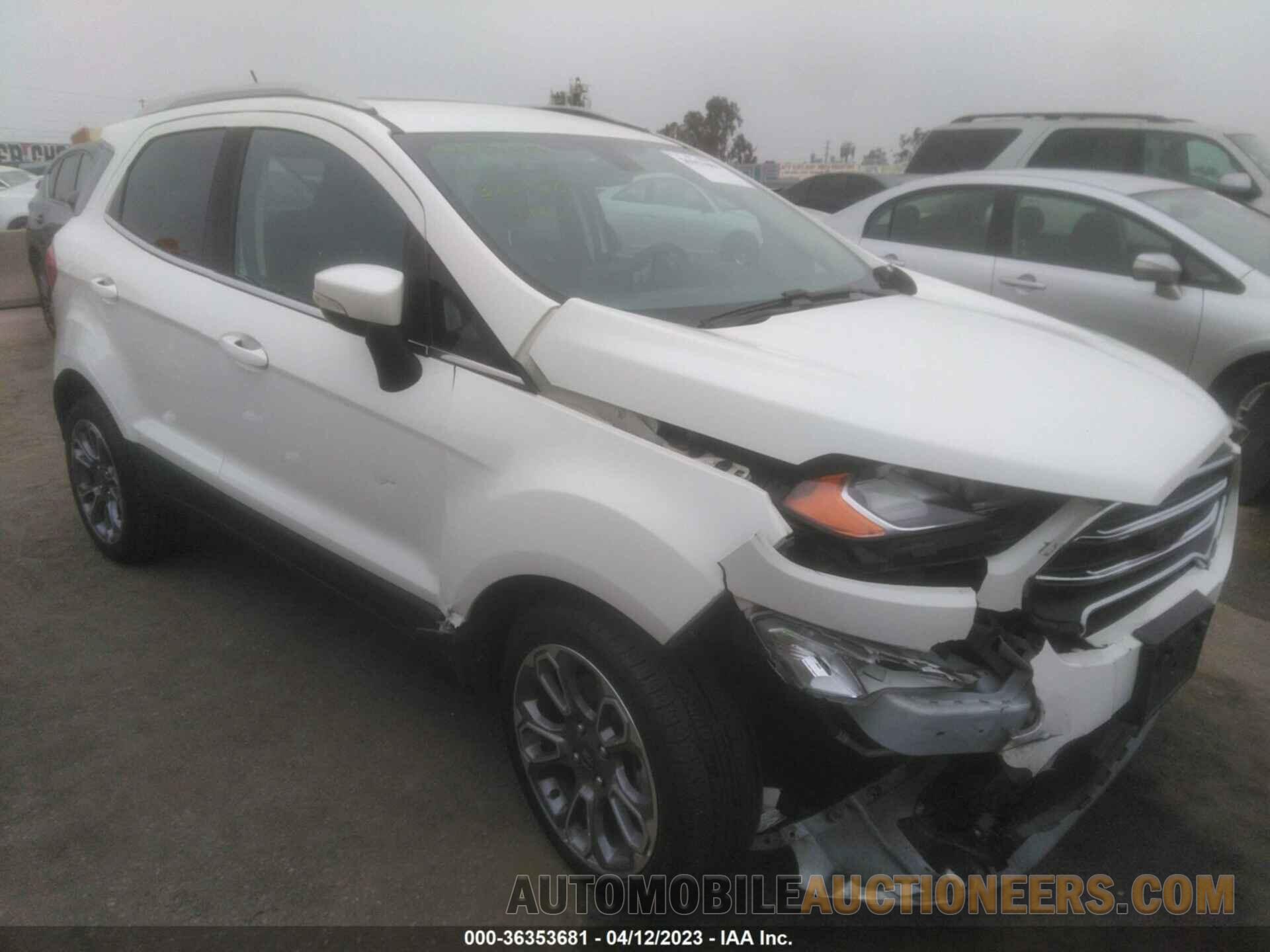 MAJ3S2KE6KC271342 FORD ECOSPORT 2019