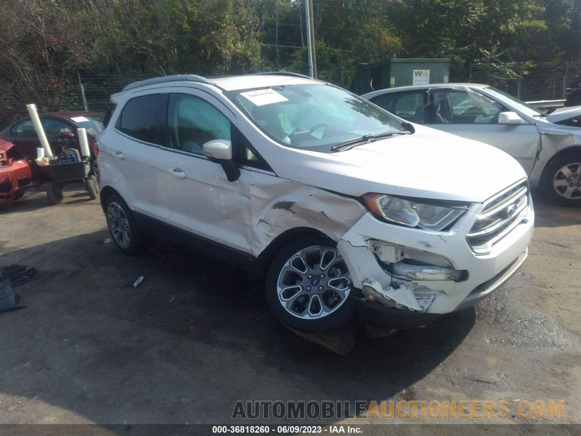 MAJ3S2KE7KC260740 FORD ECOSPORT 2019