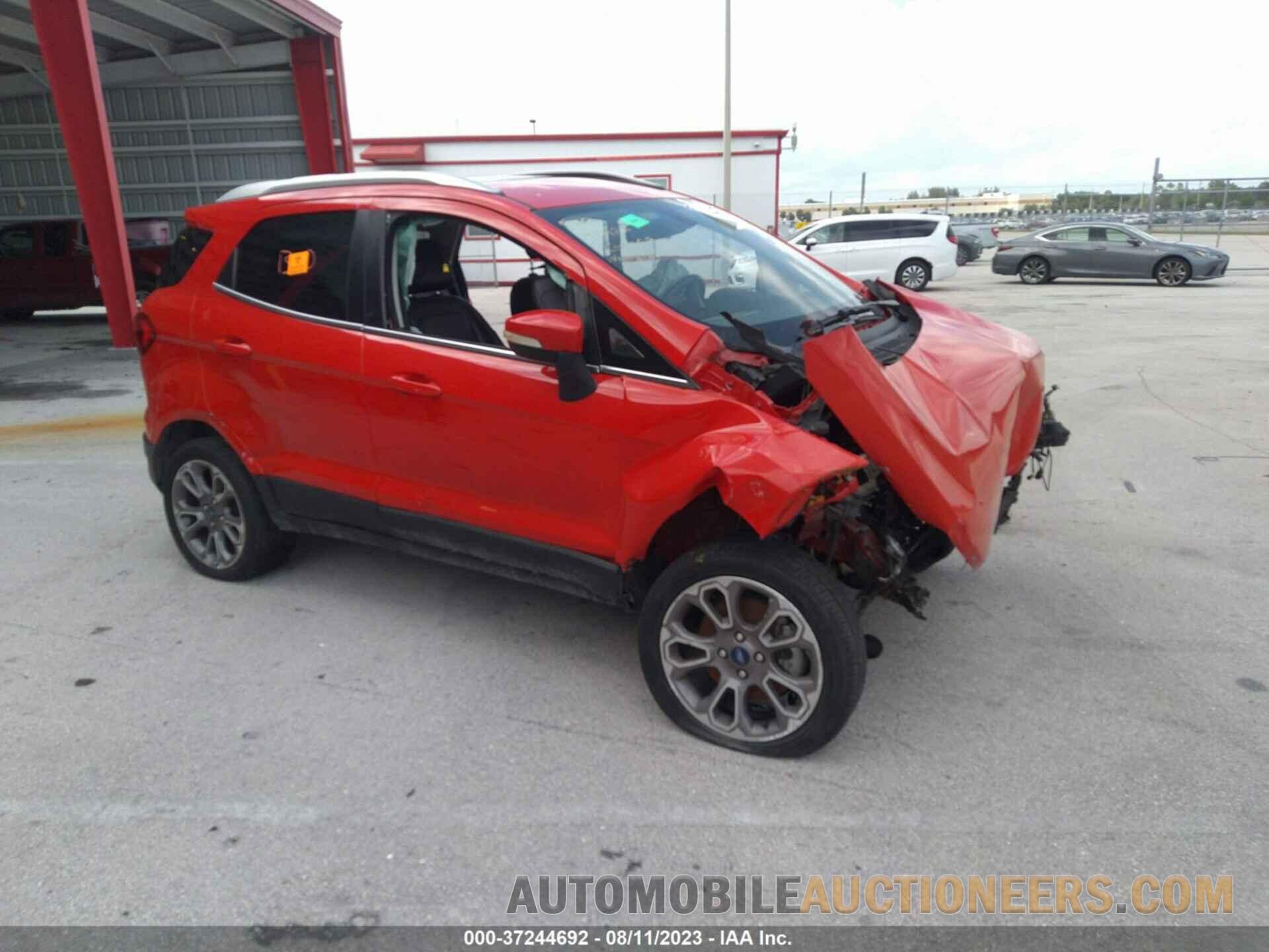 MAJ3S2KE8KC261265 FORD ECOSPORT 2019