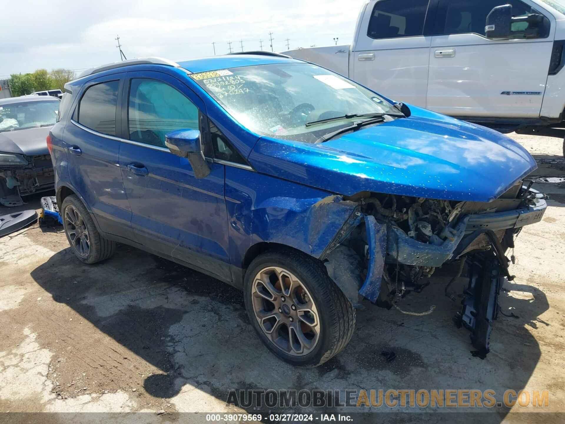 MAJ3S2KE9LC376247 FORD ECOSPORT 2020