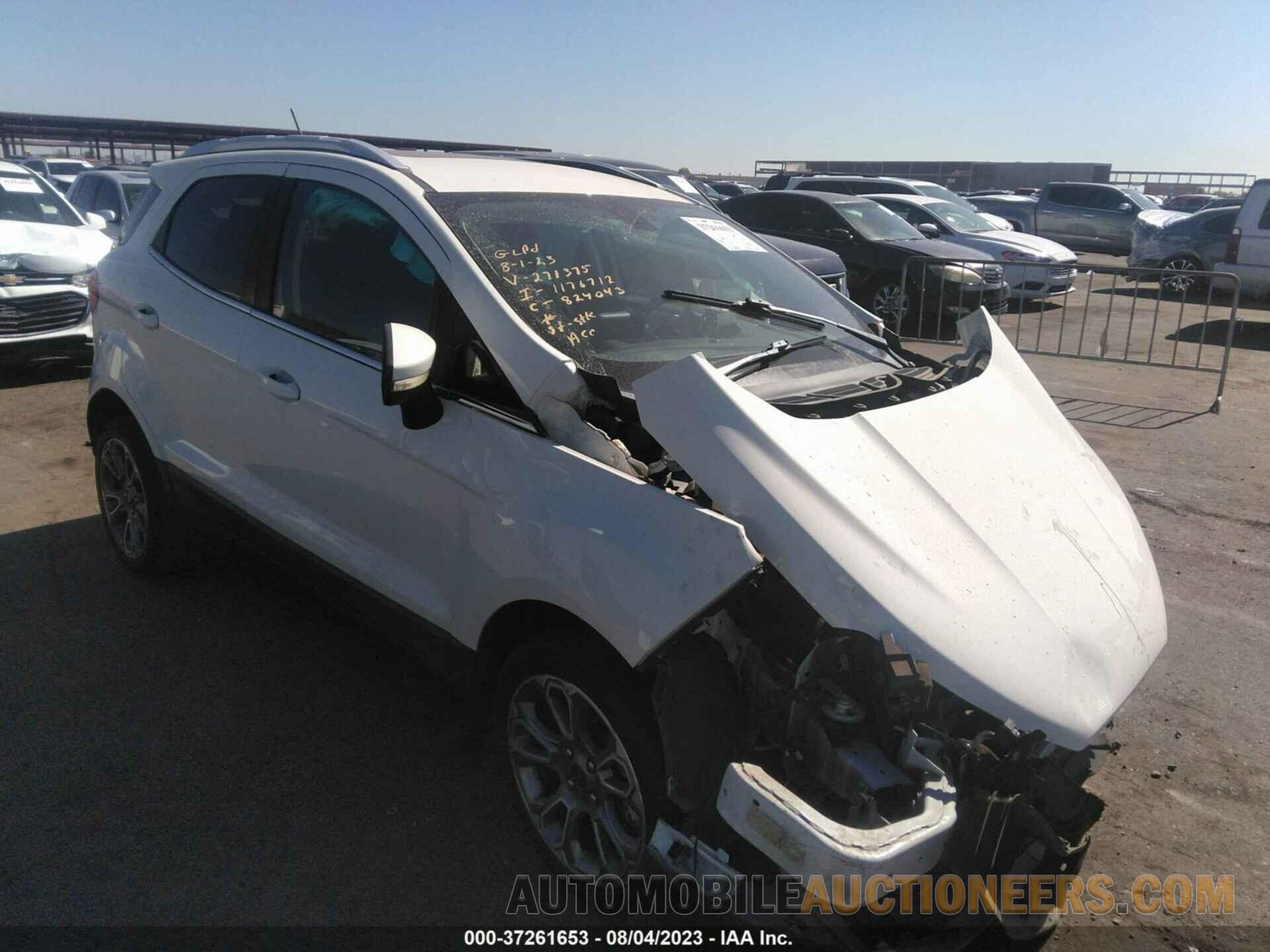 MAJ3S2KEXKC271375 FORD ECOSPORT 2019