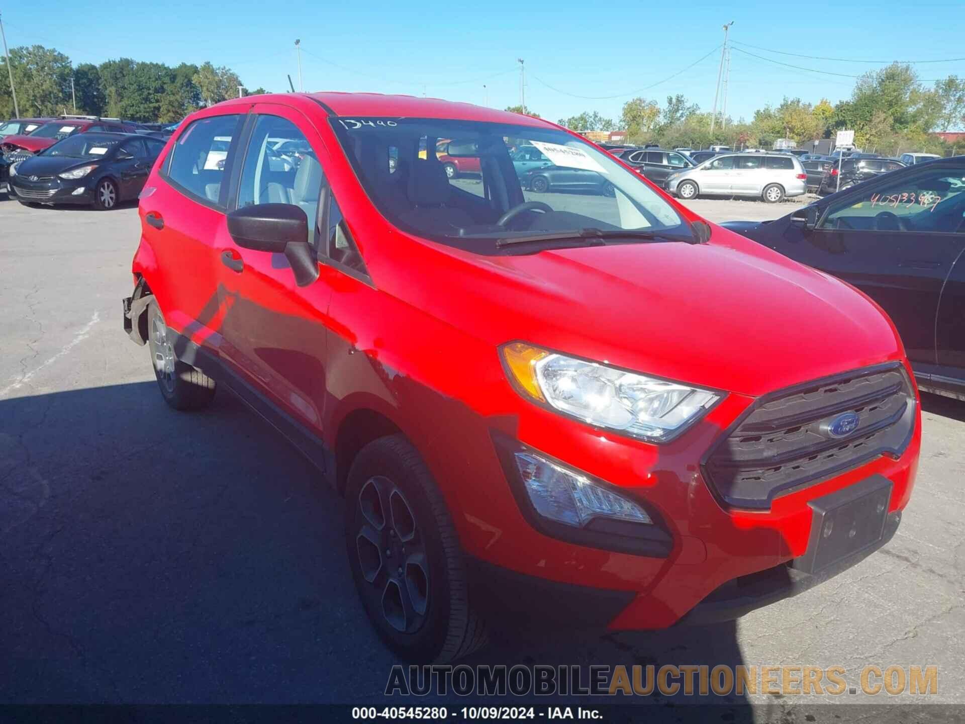 MAJ6S3FL0LC395149 FORD ECOSPORT 2020