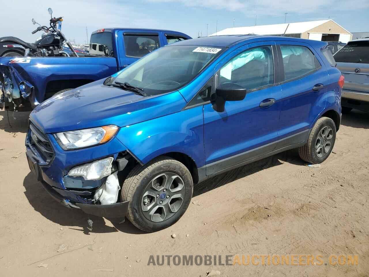 MAJ6S3FL0MC418091 FORD ECOSPORT 2021