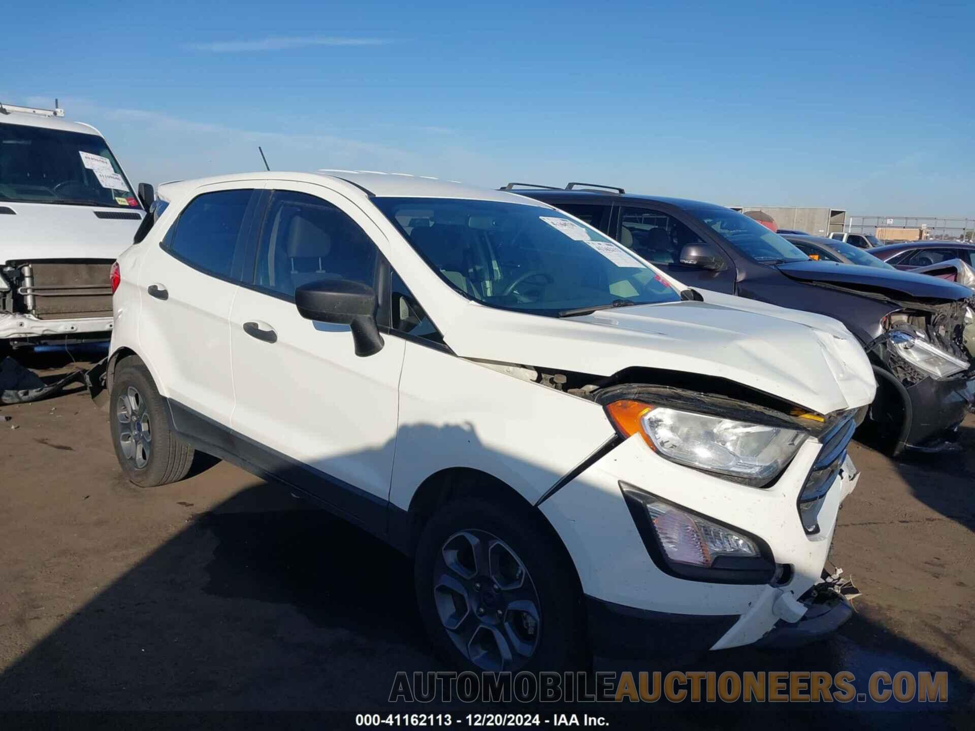 MAJ6S3FL1KC290232 FORD ECOSPORT 2019