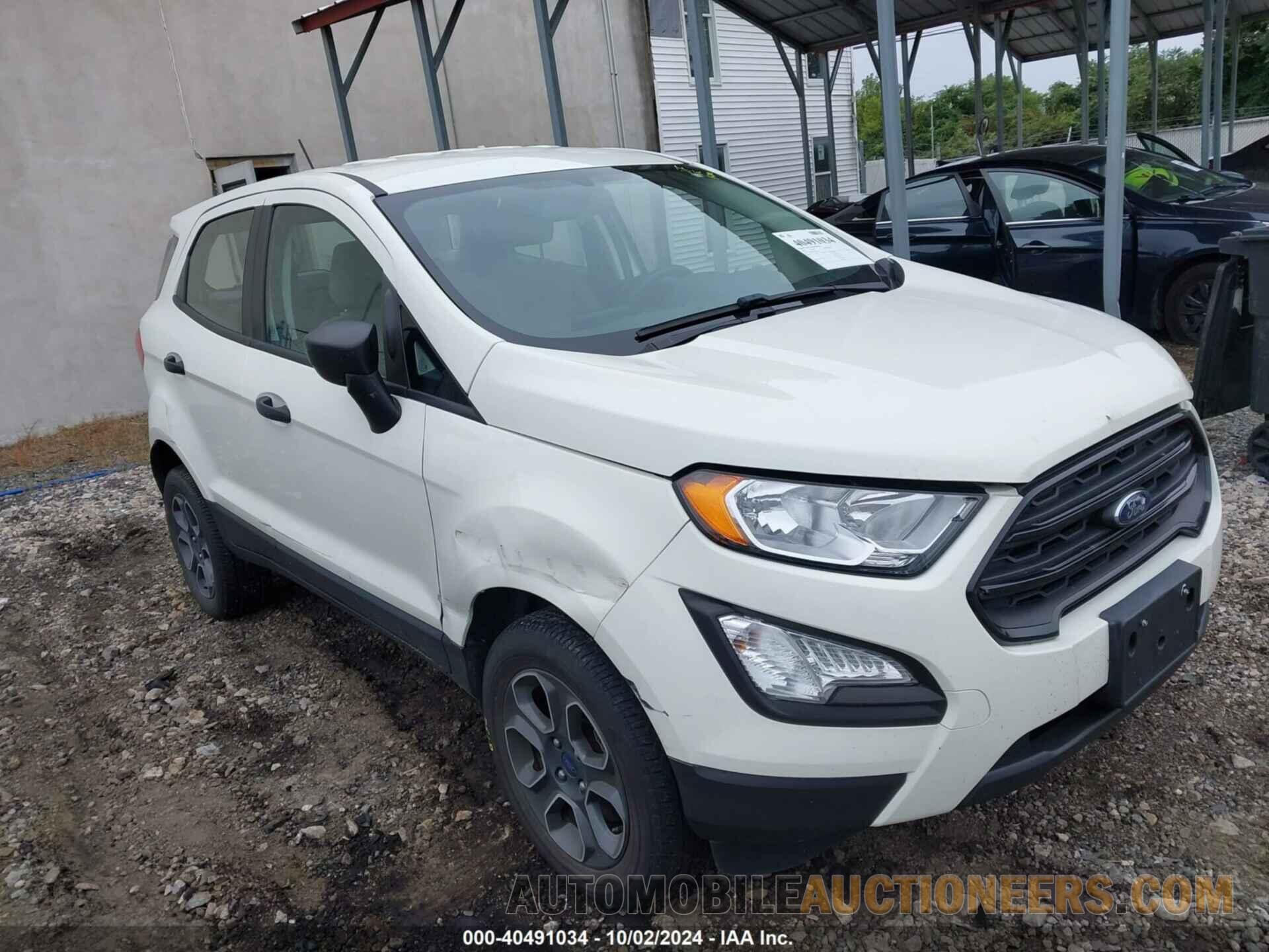 MAJ6S3FL3NC457257 FORD ECOSPORT 2022