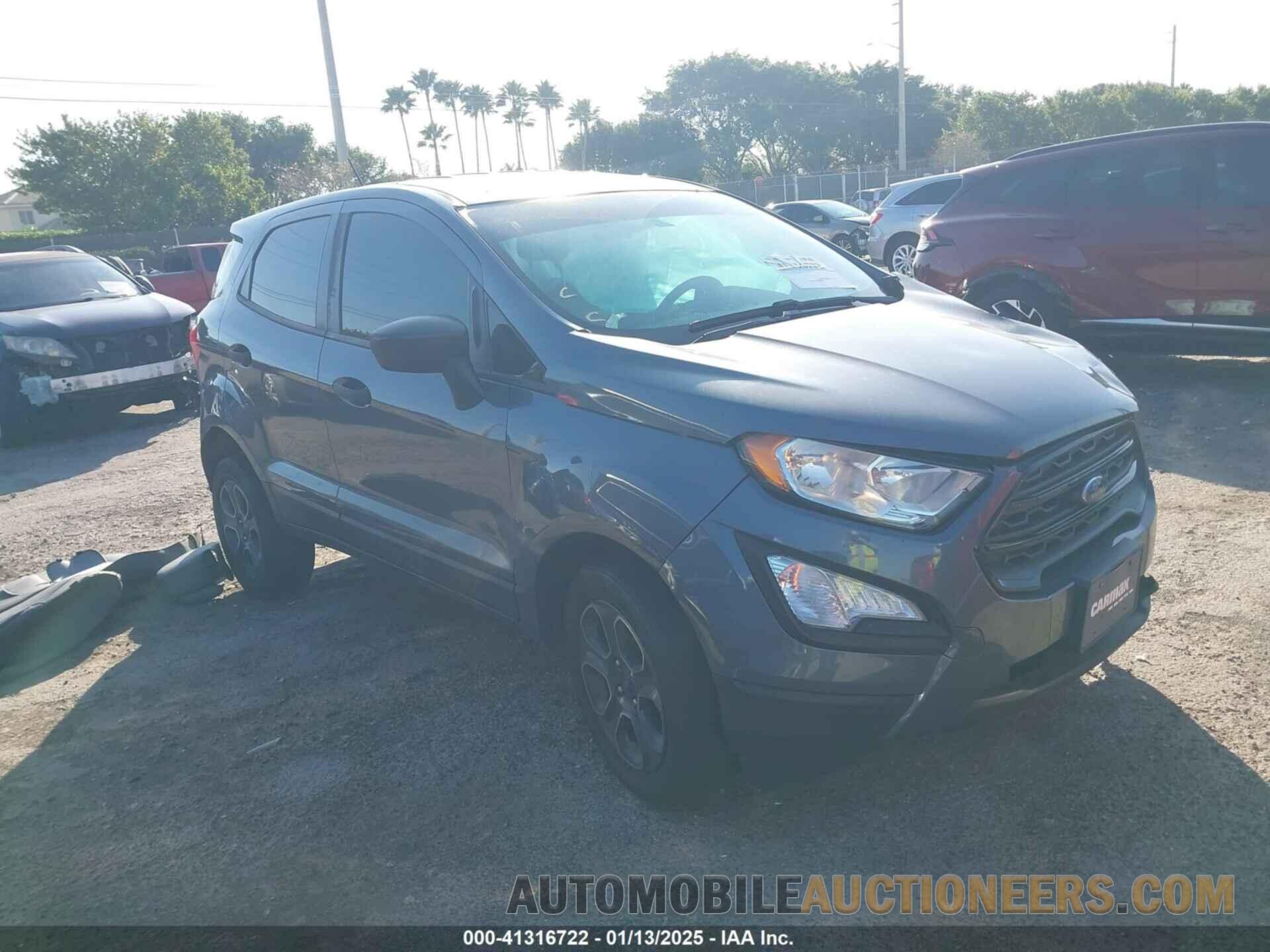 MAJ6S3FL4KC300963 FORD ECOSPORT 2019