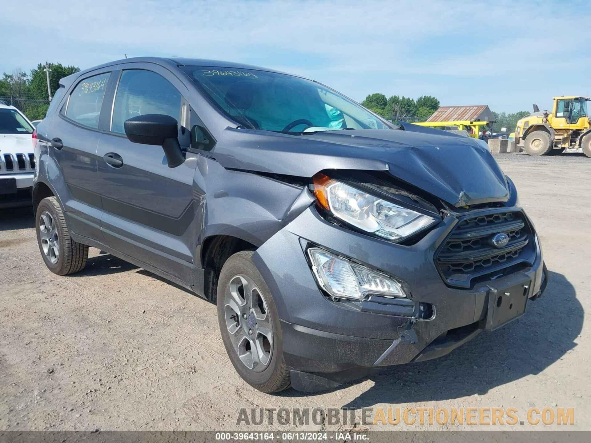 MAJ6S3FL4NC457056 FORD ECOSPORT 2022