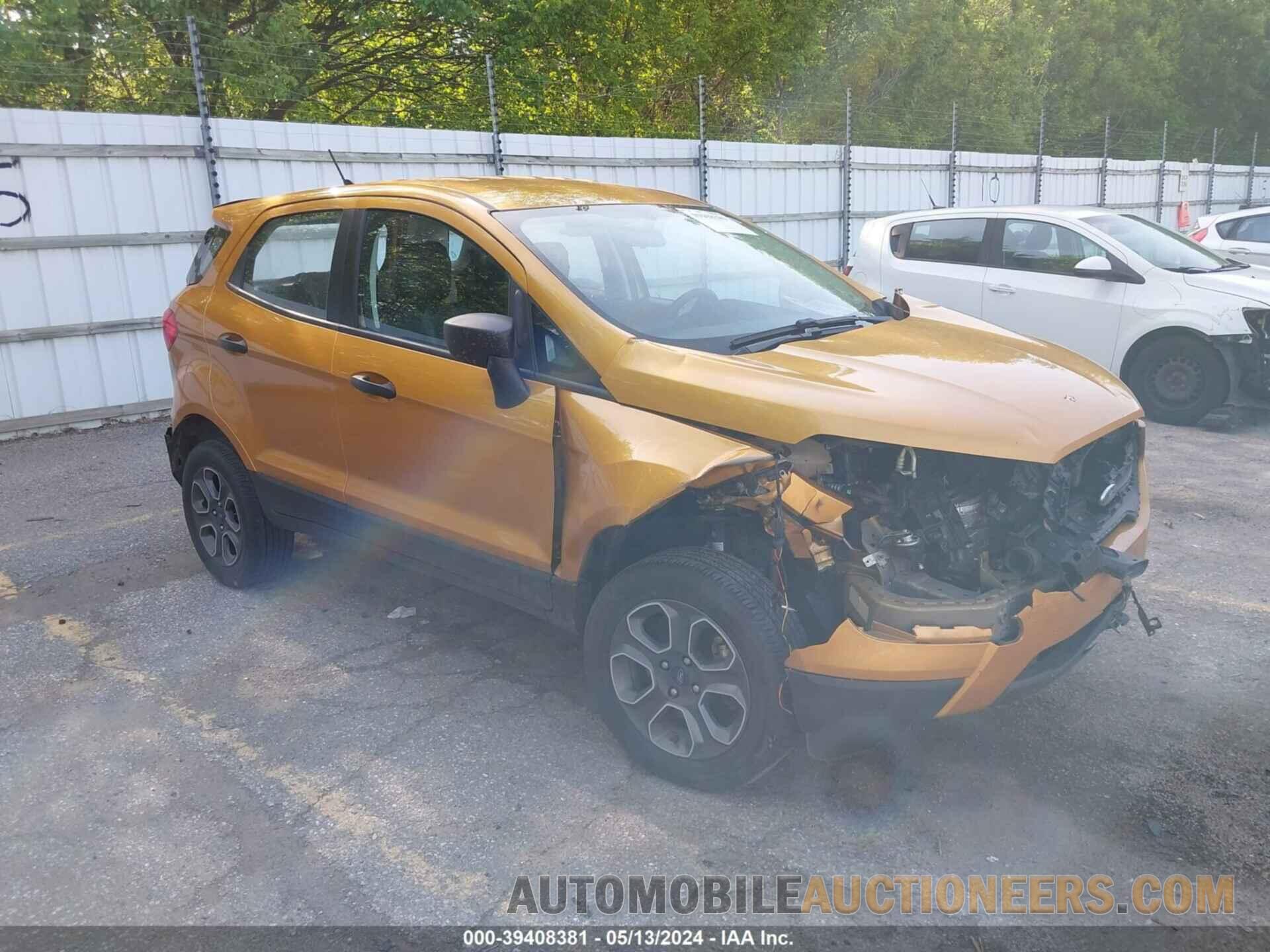 MAJ6S3FL4NC464654 FORD ECOSPORT 2022