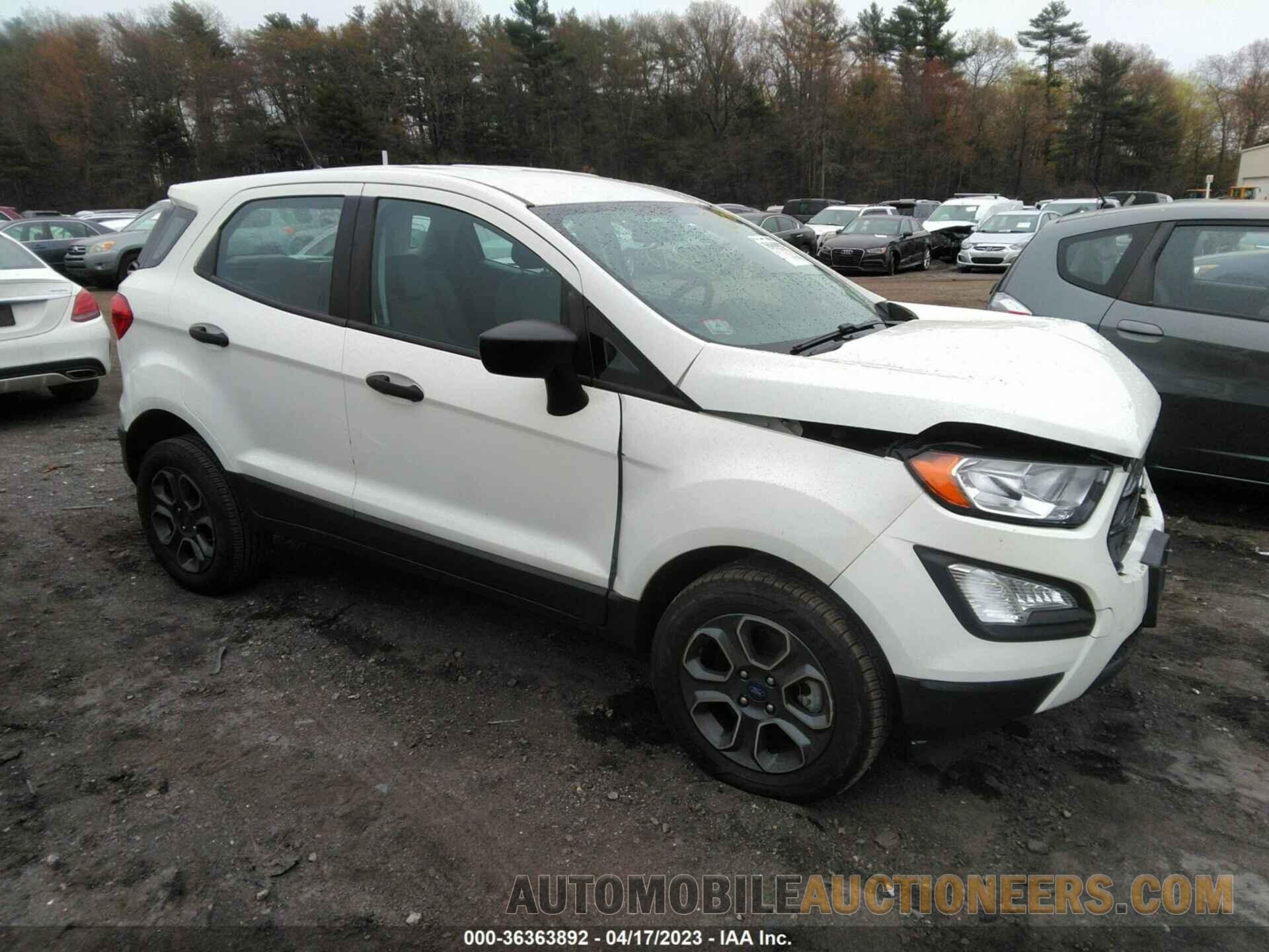 MAJ6S3FL6KC282305 FORD ECOSPORT 2019