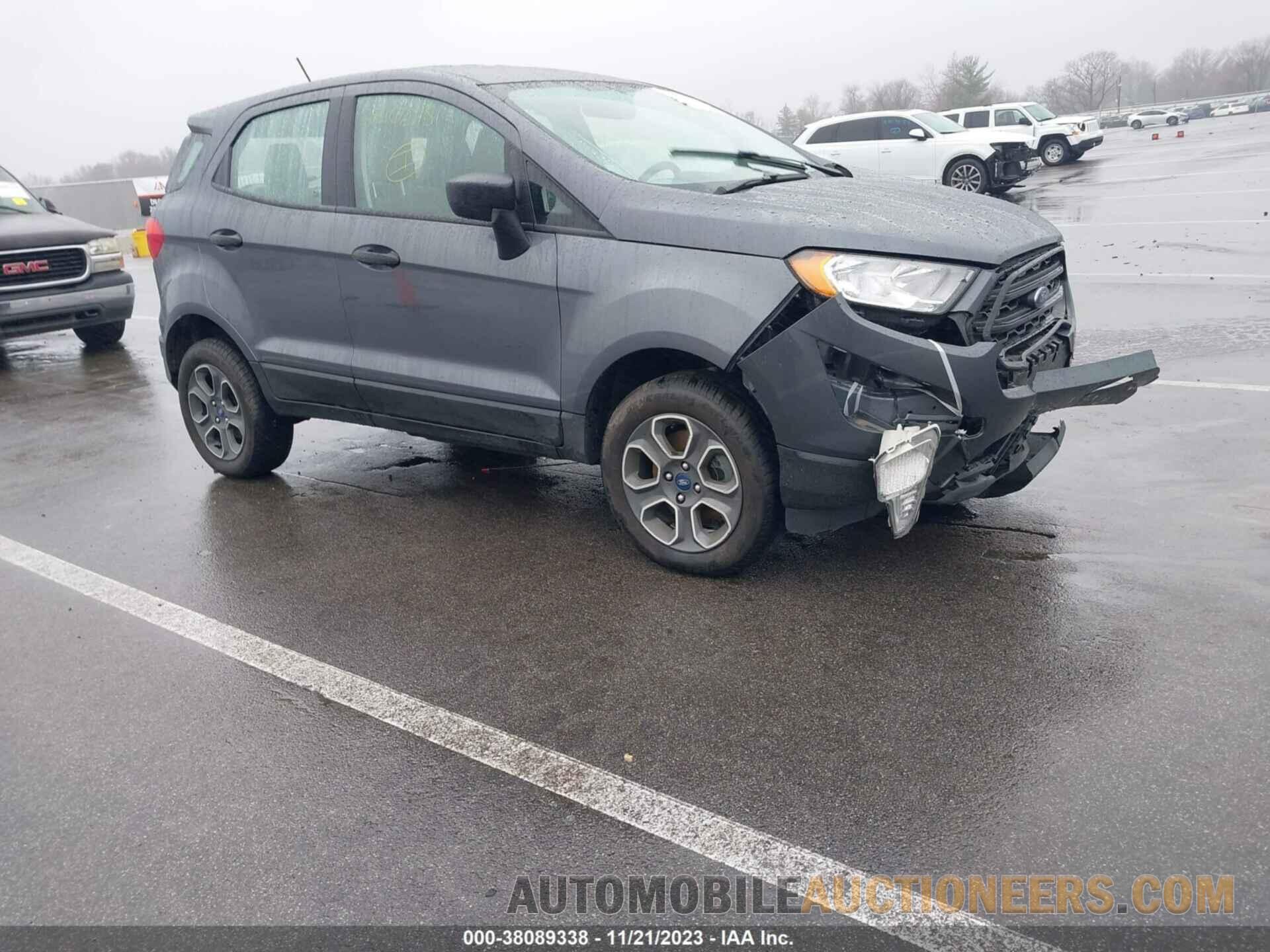 MAJ6S3FL6KC286791 FORD ECOSPORT 2019