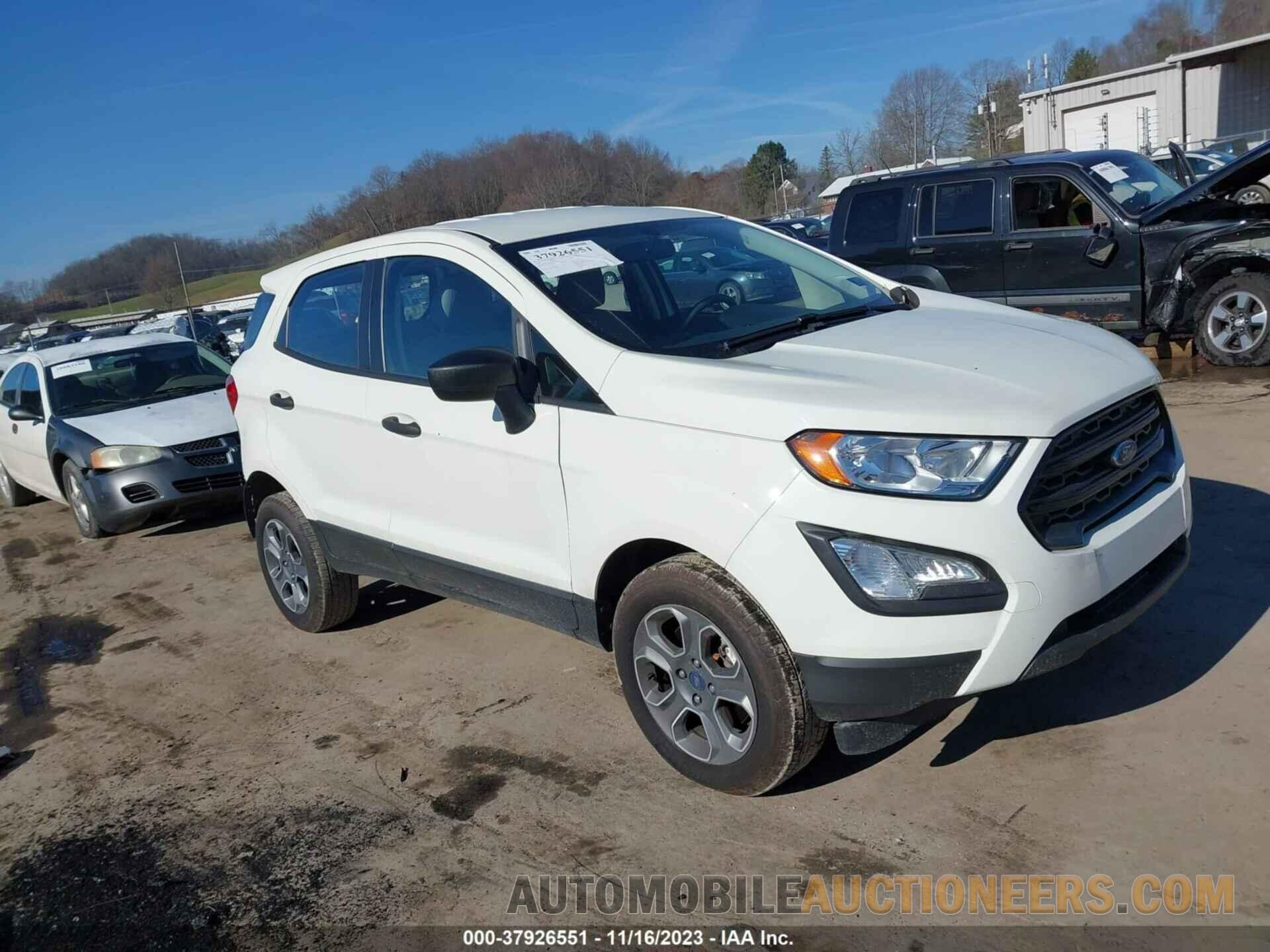 MAJ6S3FL6LC326093 FORD ECOSPORT 2020