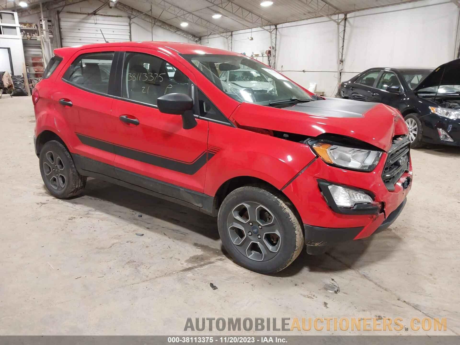 MAJ6S3FL6MC410092 FORD ECOSPORT 2021